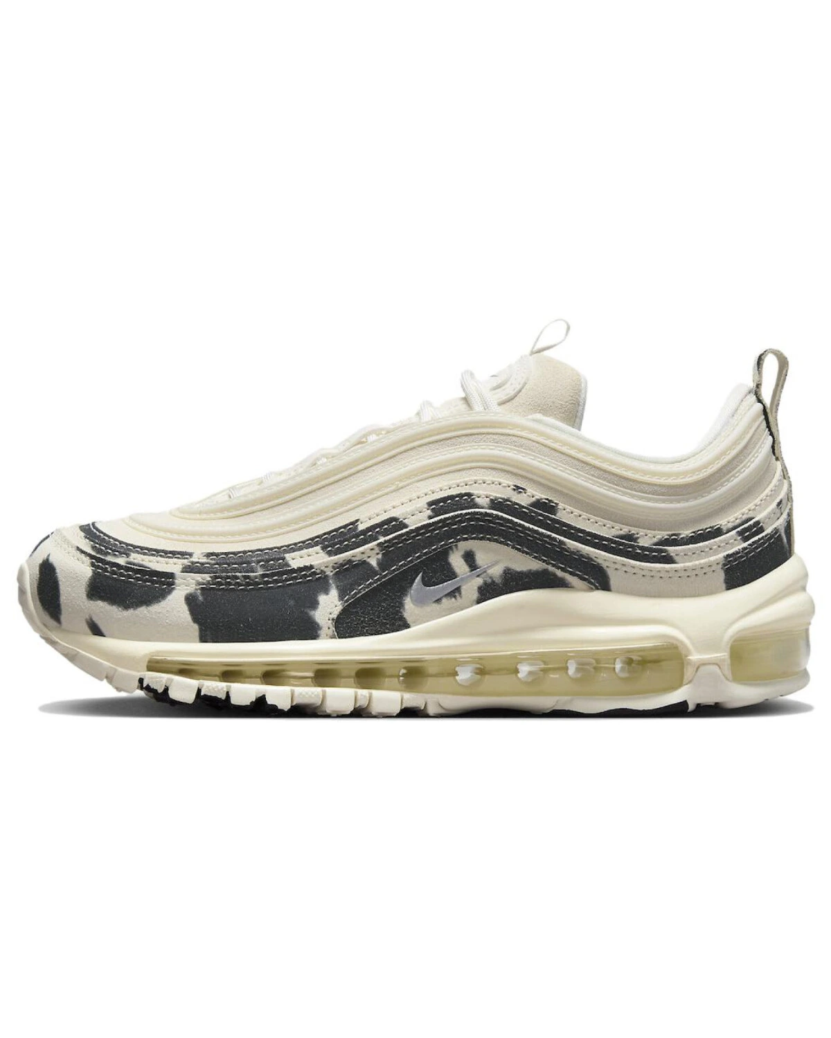 Nike Air Max 97 “Cow Print” женские повседневные кроссовки бело-черные картинка