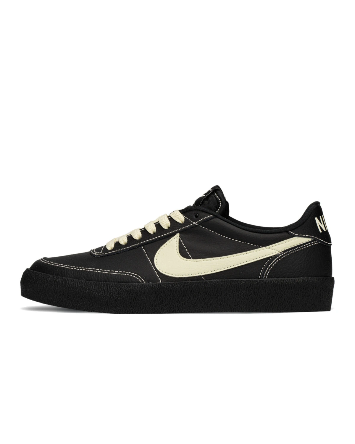 Nike Killshot FZBB унисекс кеды черно-бежевые противоскользящие картинка