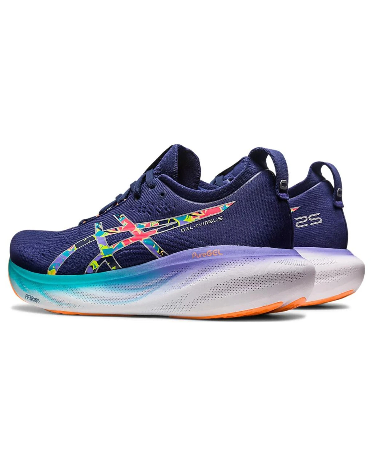 Asics GEL-Nimbus 25 мужские кроссовки дышащие фиолетовые картинка