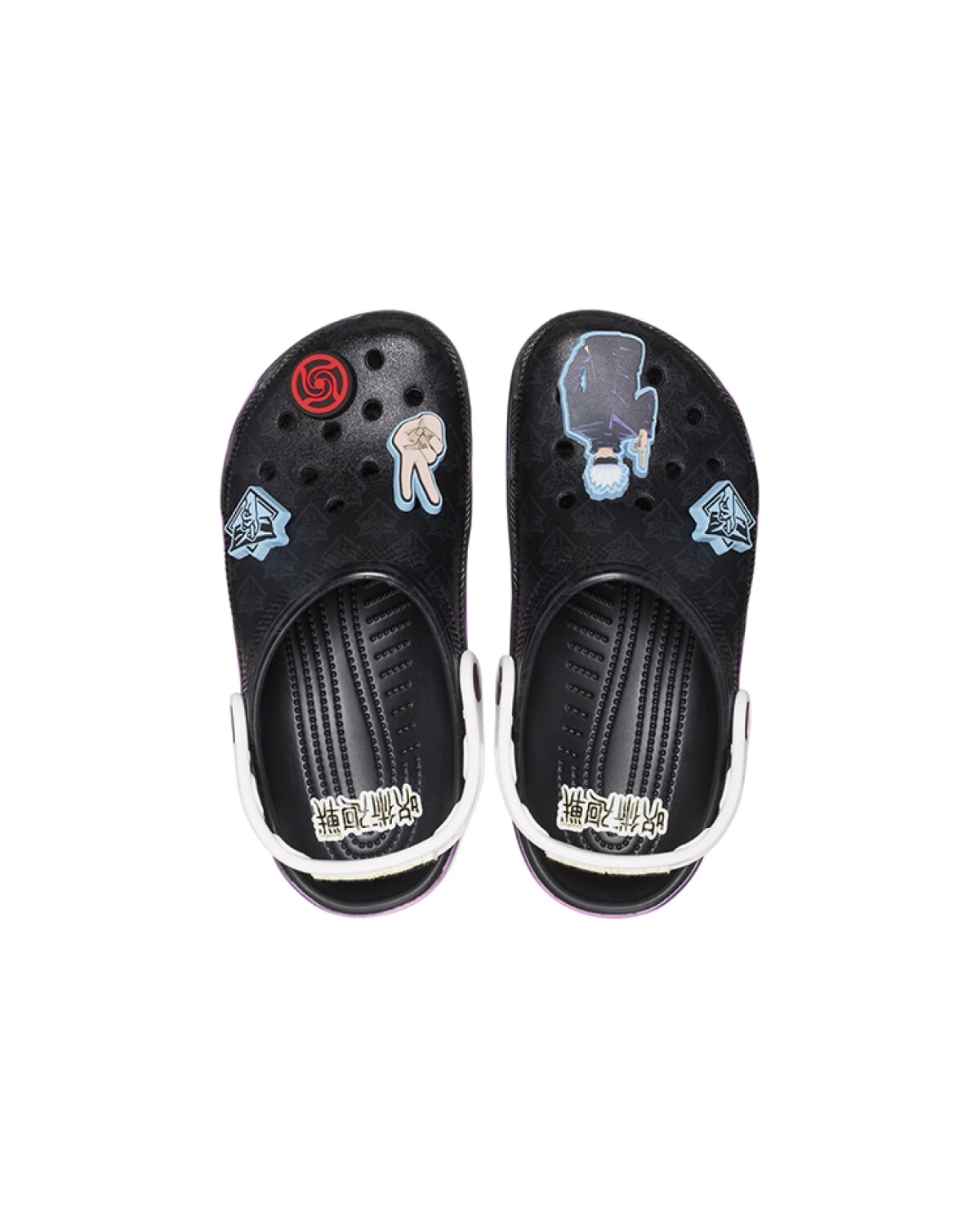Crocs Jujutsu Kaisen x EVA унисекс кроксы черные из EVA картинка