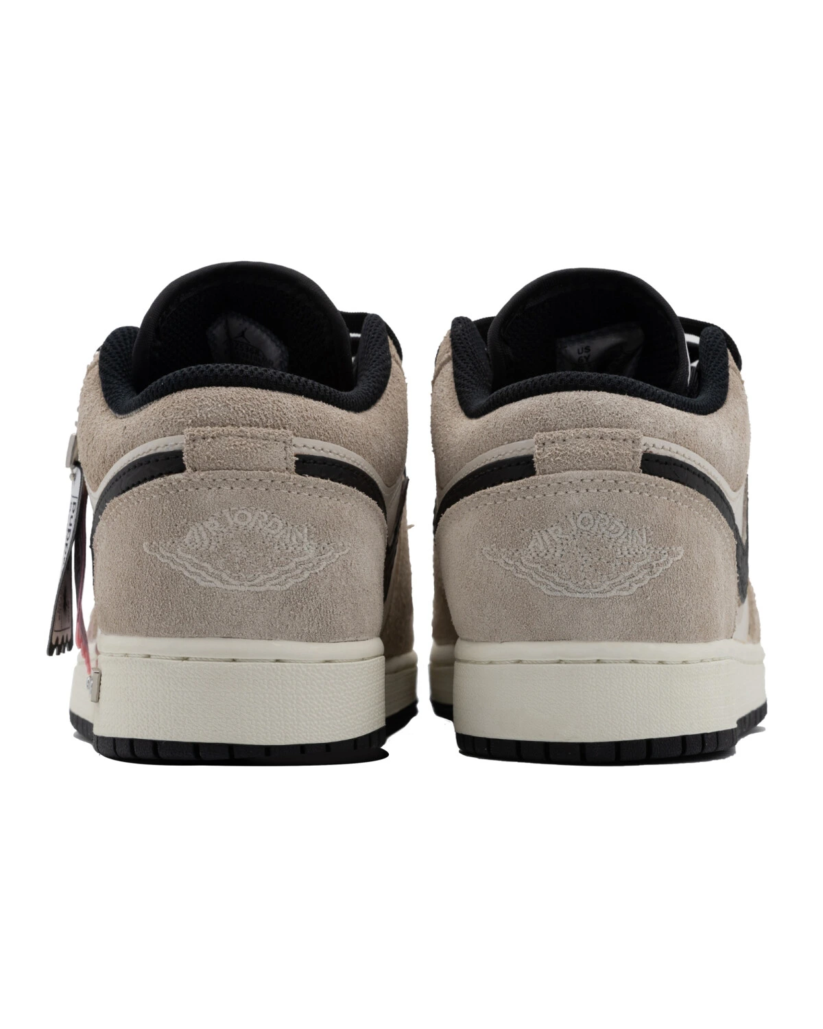Jordan Air Jordan 1 женские кроссовки молочно-коричневые картинка