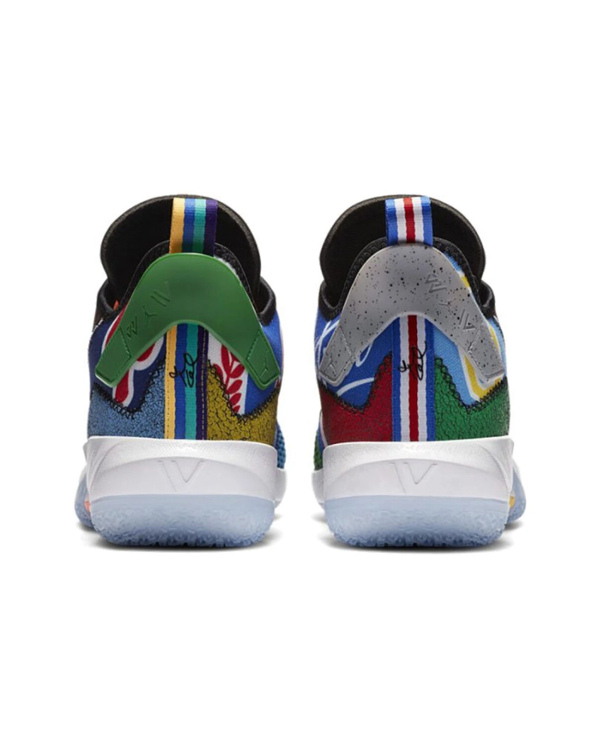 Jordan Why Not Zer0.4 унисекс спортивные кроссовки с Air Zoom сине-жёлтые картинка
