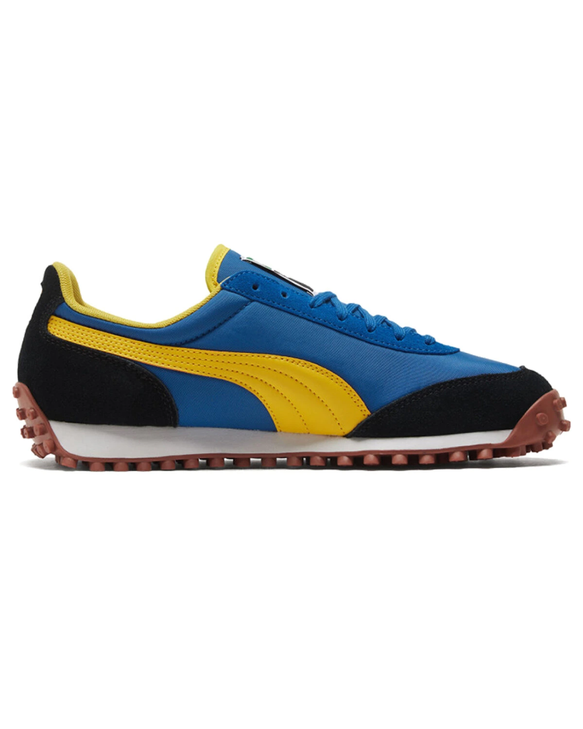 PUMA Fast Rider унисекс кроссовки с амортизацией сине-желтые картинка