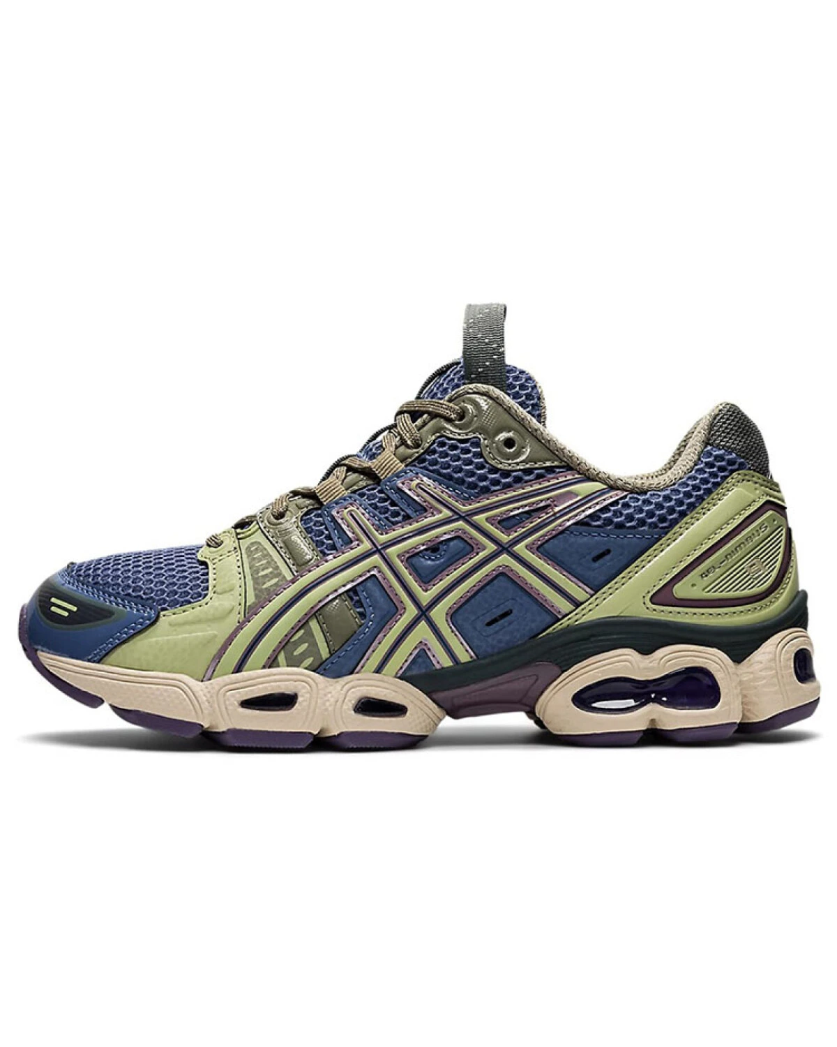 Asics женские повседневные кроссовки тканевые бирюзовые картинка