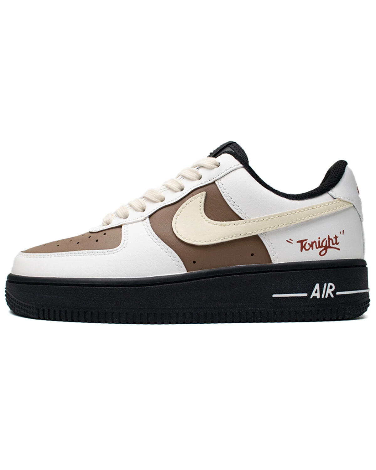Nike Air Force 1 Low Mocha Mousse IRC унисекс кроссовки противоскользящие коричневые картинка