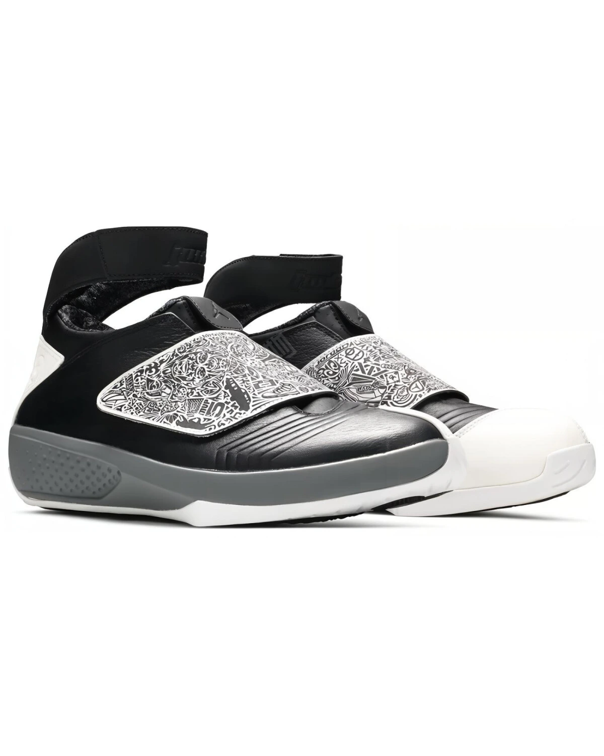 Jordan Air Jordan 20 Retro Playoff мужские спортивные кроссовки высокие черные картинка