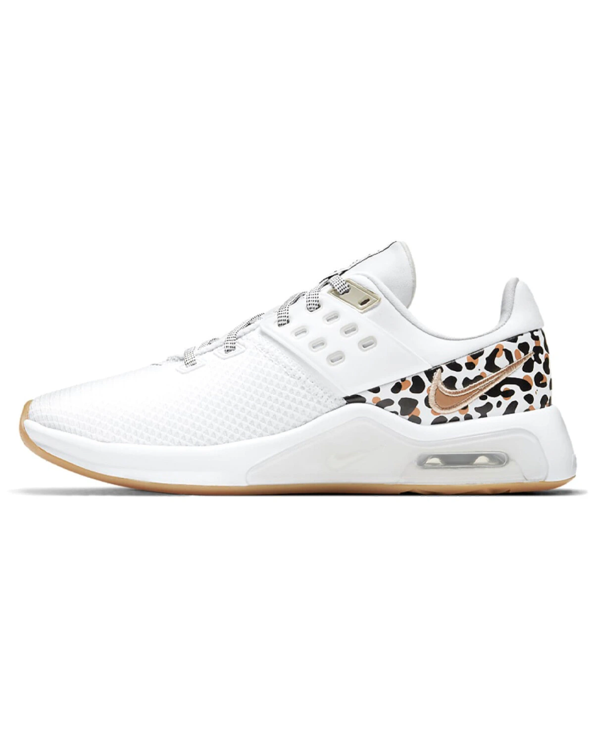 Nike Air Max Bella женские кроссовки белые с леопардовым принтом картинка
