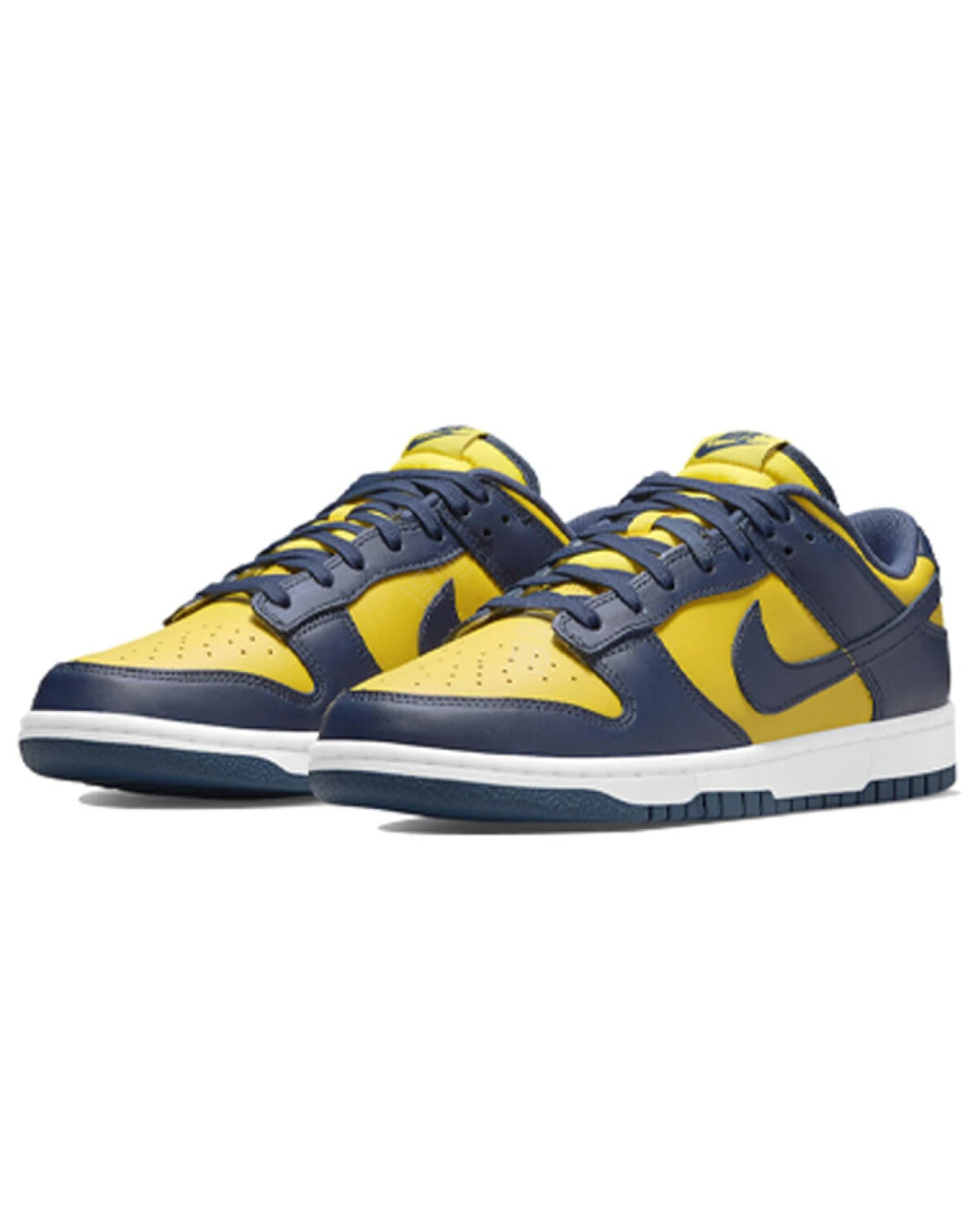 Nike Dunk Retro Varsity Maize унисекс кроссовки сине-желтые из синтетики картинка