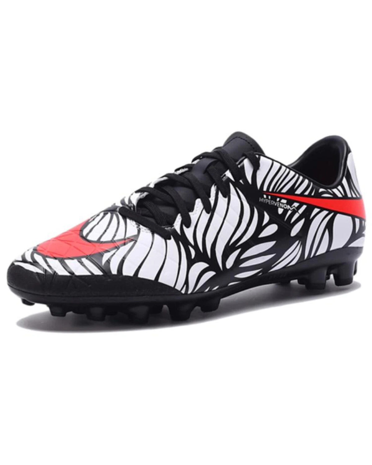 Nike Hypervenom Phelon 2 унисекс футбольные бутсы черно-белые картинка