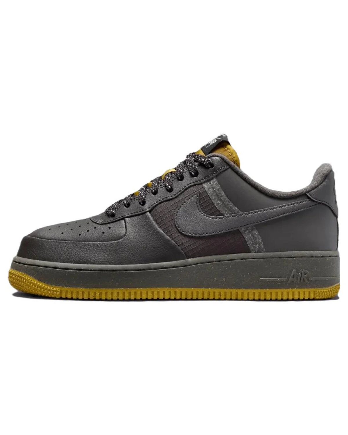 Nike Air Force 1 мужские кроссовки кожаные универсальные картинка