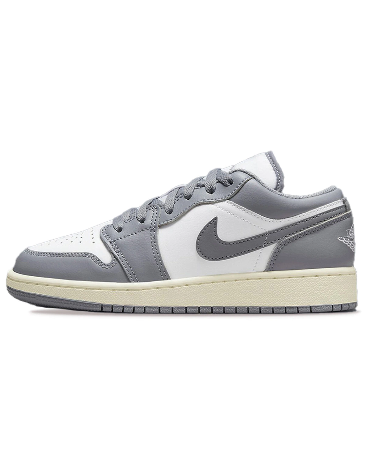 Jordan Air Jordan 1 Low женские спортивные кроссовки серо-коричневые картинка