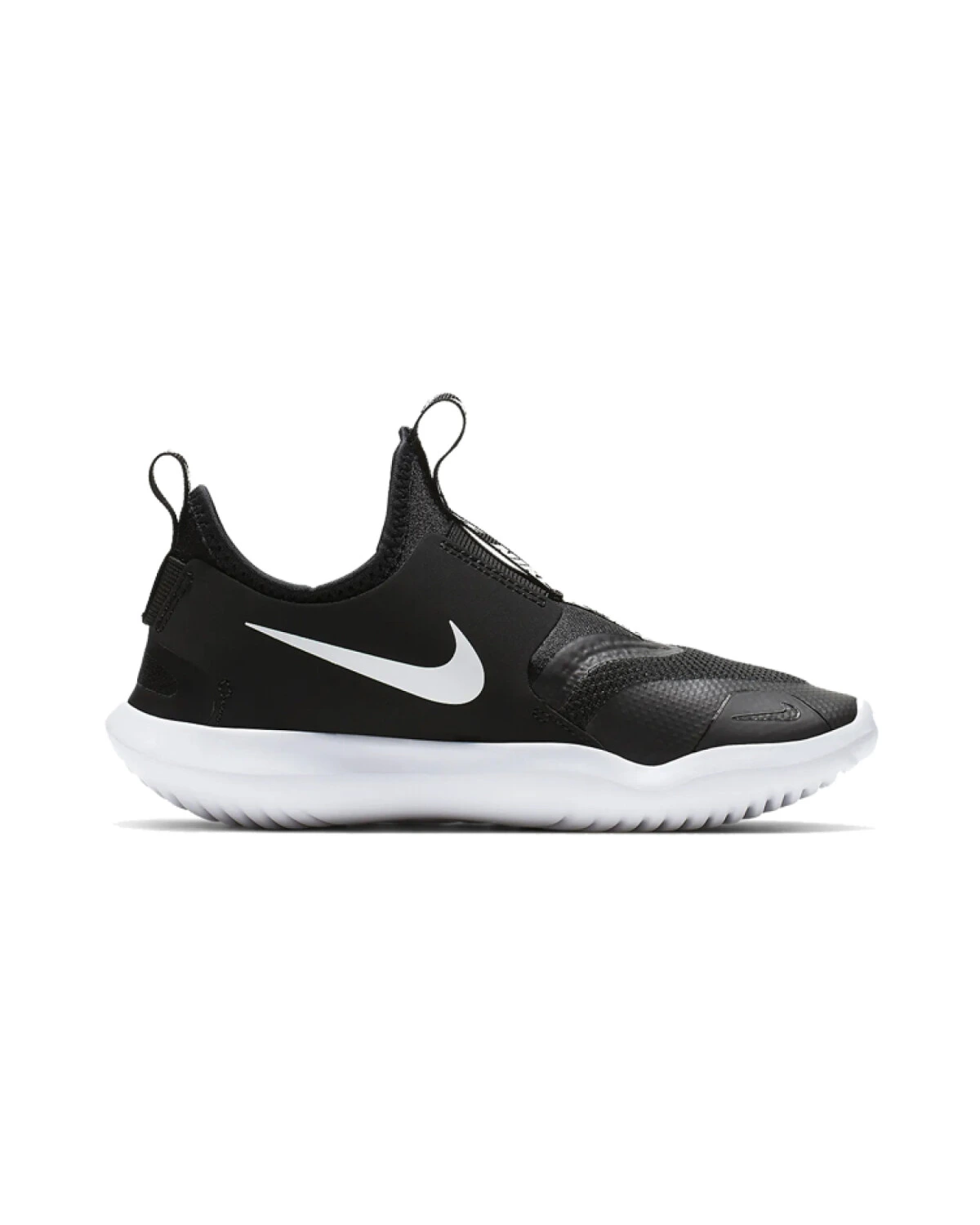 Nike Flex Runner детские спортивные кроссовки для бега черные картинка