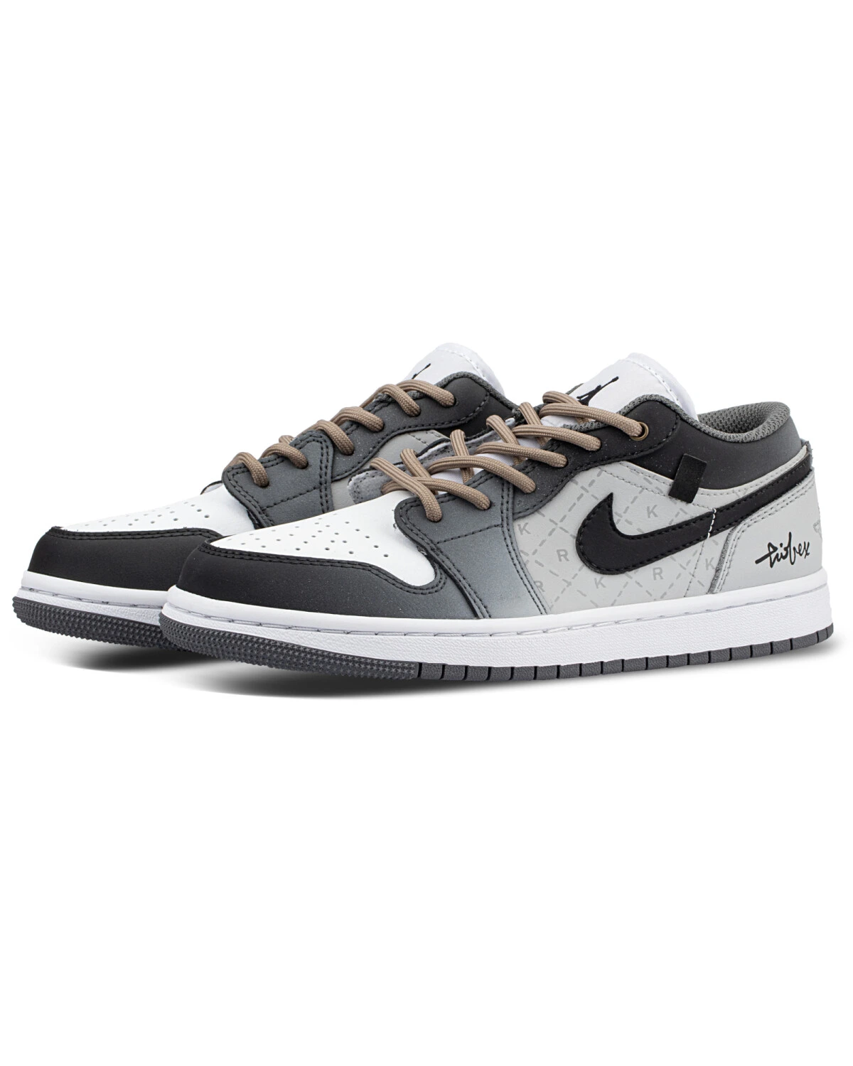Jordan Air Jordan 1 unisex кроссовки ретро серые картинка
