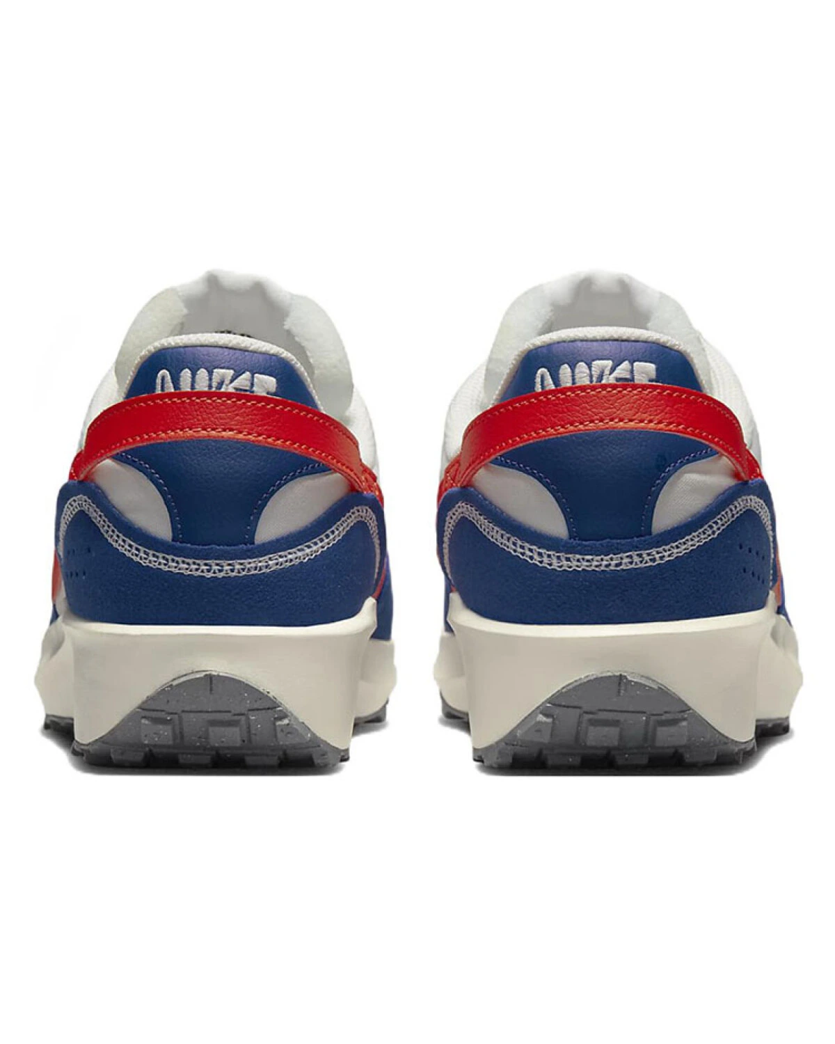 Nike Waffle Debut Swoosh мужские повседневные кроссовки бело-сине-красные картинка