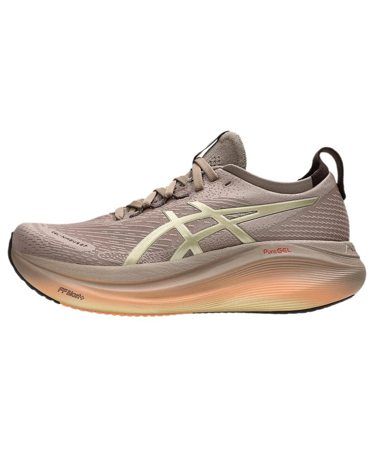 Asics GEL-NIMBUS 27 LUXE женские беговые кроссовки коричневые картинка