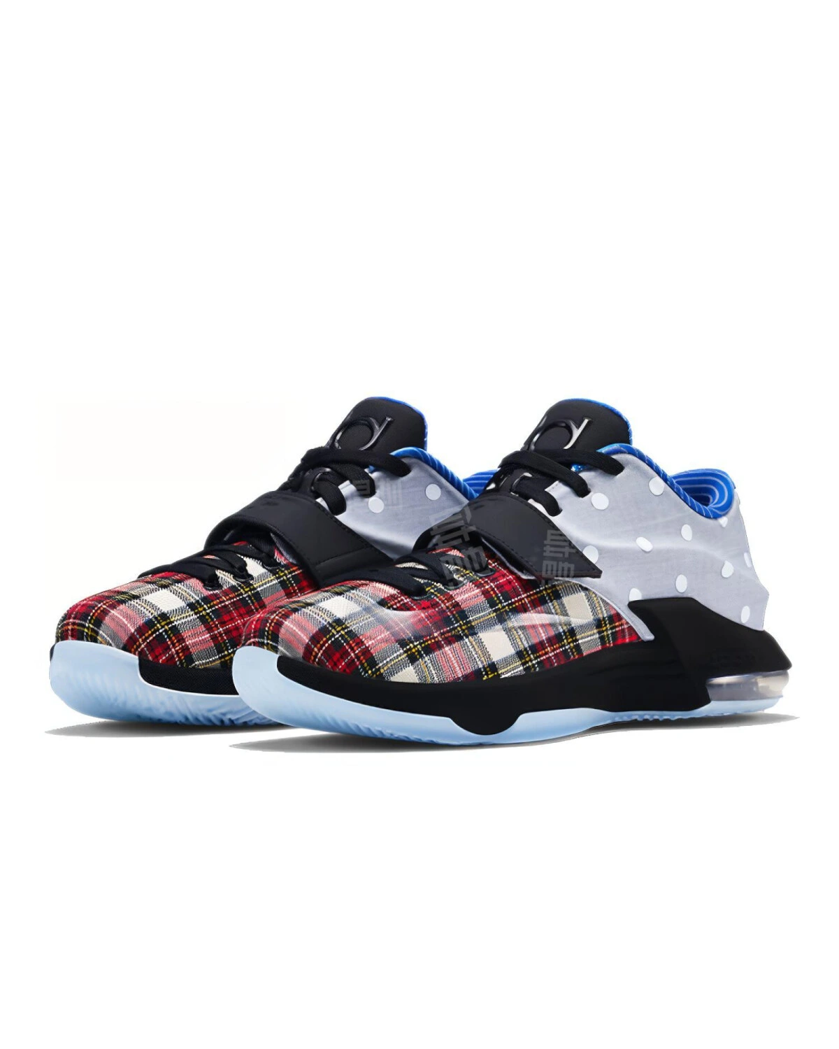 Nike KD 7 мужские баскетбольные кроссовки легкие красно-белые картинка