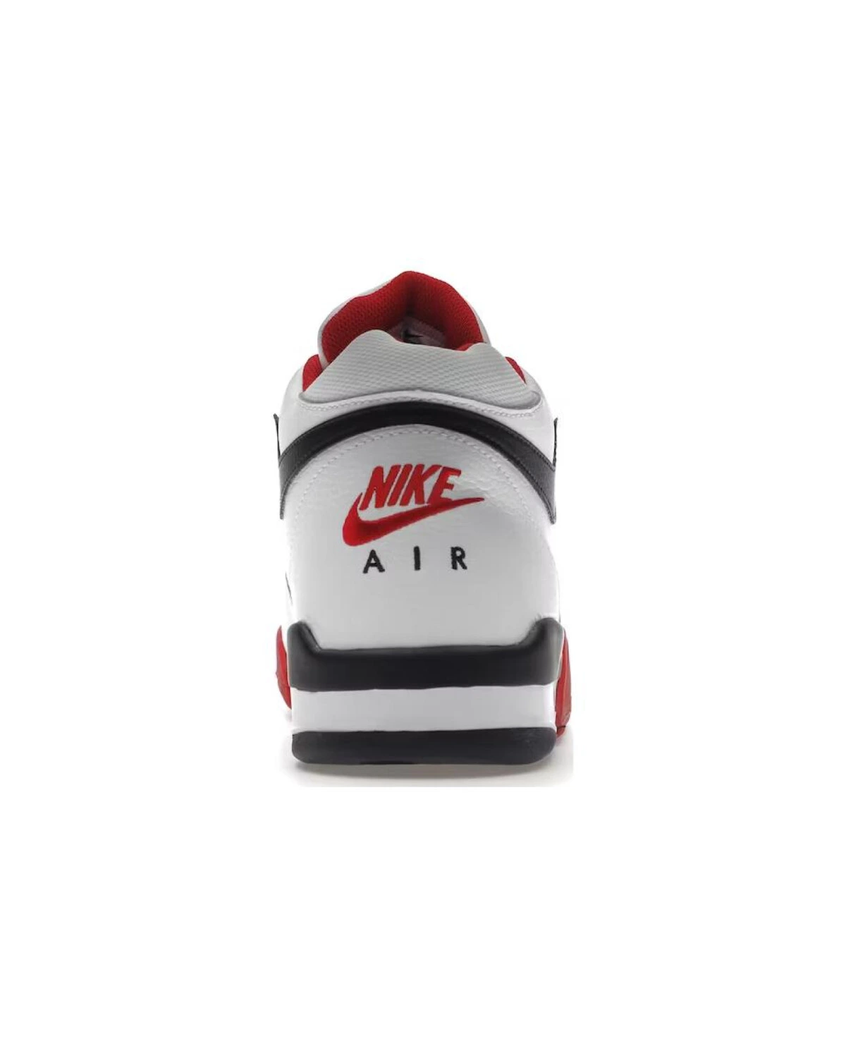 Nike Flight Legacy мужские и женские кроссовки средней высоты красно-белые картинка