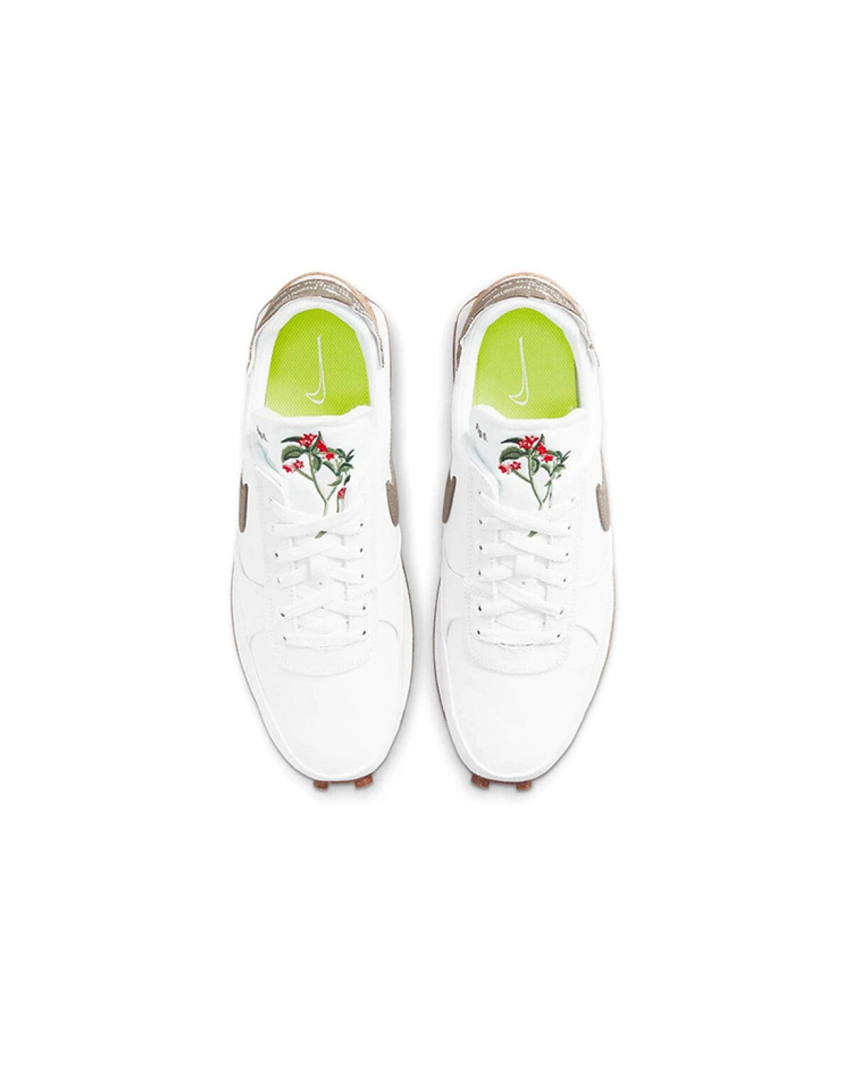 Nike Daybreak -Type унисекс кроссовки бело-коричневые с амортизацией картинка