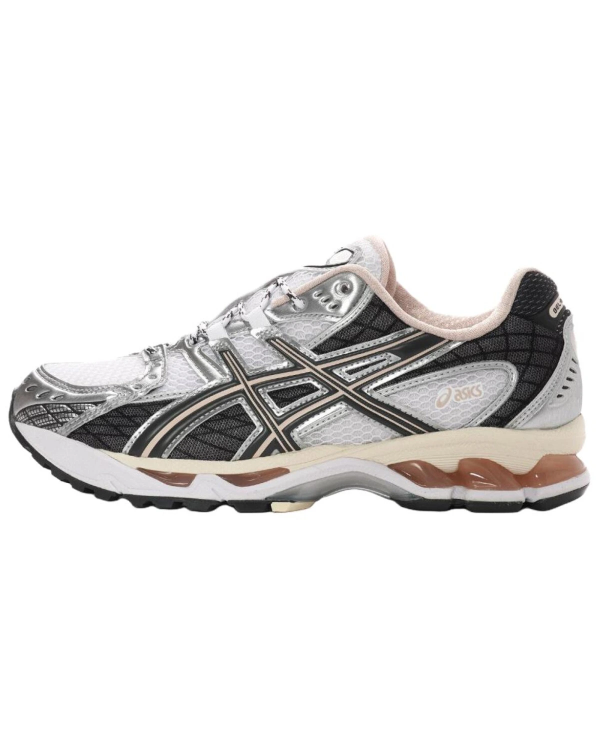 Asics GEL-Nimbus 10.1 кроссовки белые/черные/серые для бега картинка