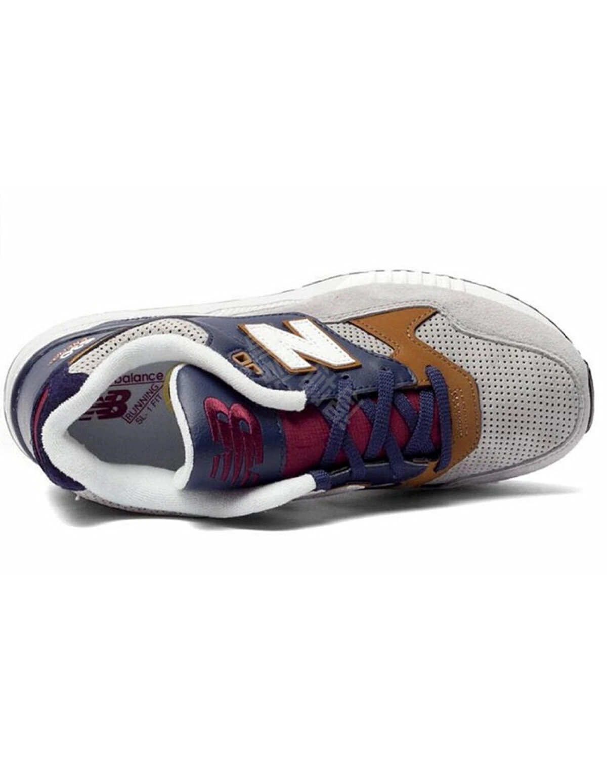 New Balance 530 унисекс кроссовки сетчатые синие картинка