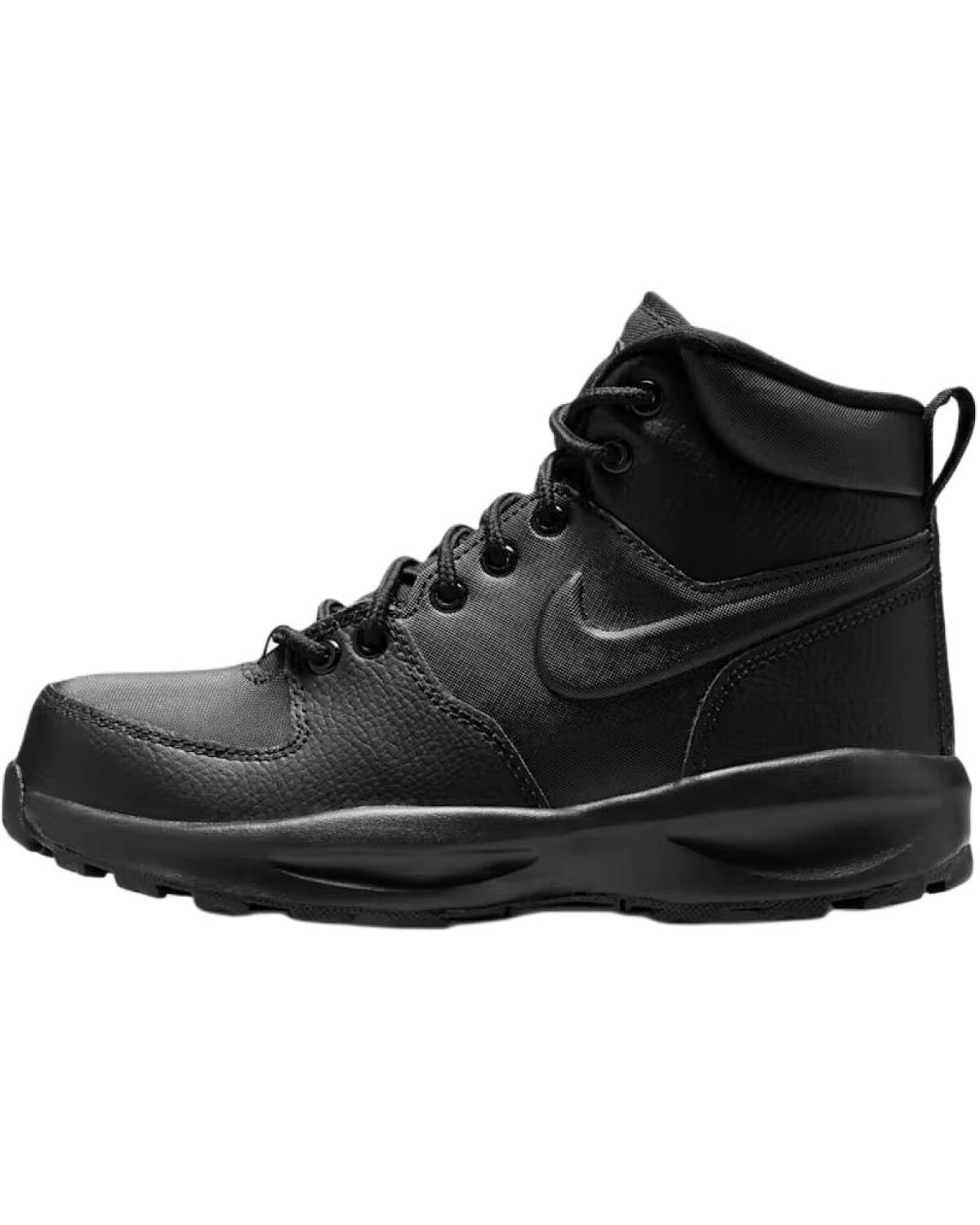 Nike Manoa 17 детские ботинки черные зимние высокие картинка