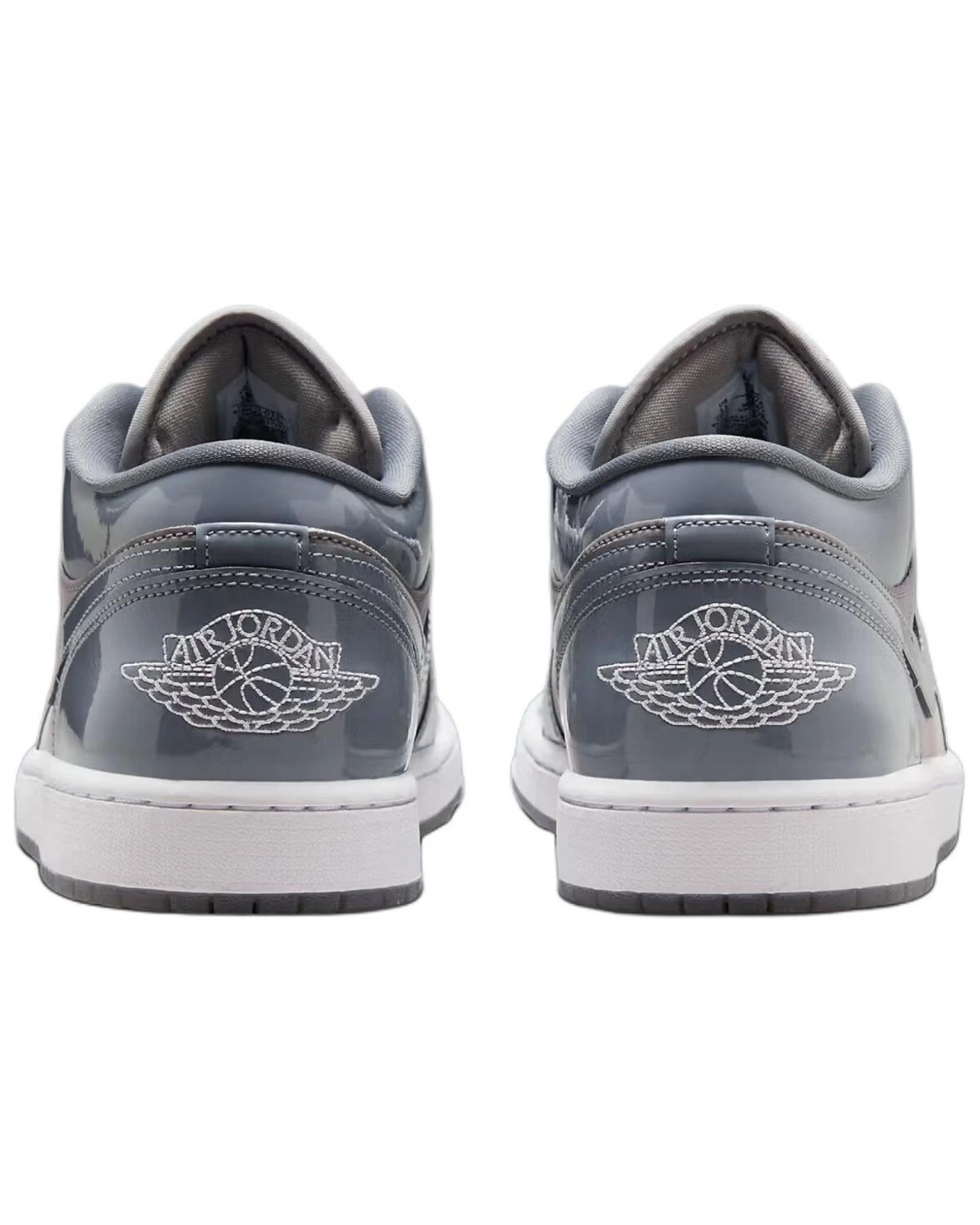 Jordan Air Jordan 1 повседневные кроссовки голубо-серые картинка