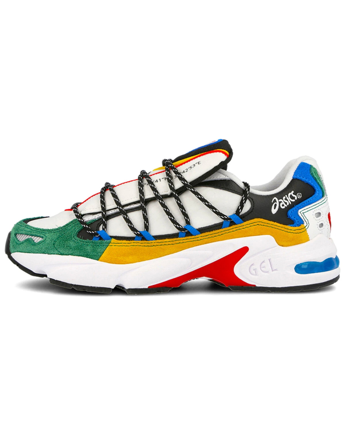 Asics Gel-Kayano 5 мужские кроссовки белые из замши и искусственной кожи картинка