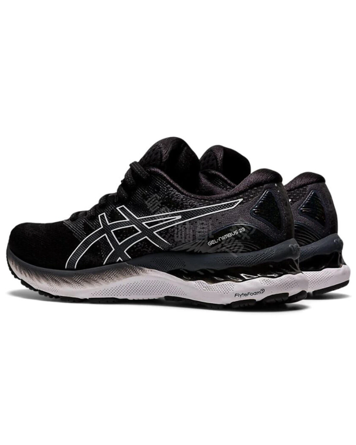 Asics GEL-Nimbus 23 женские кроссовки для бега черные картинка