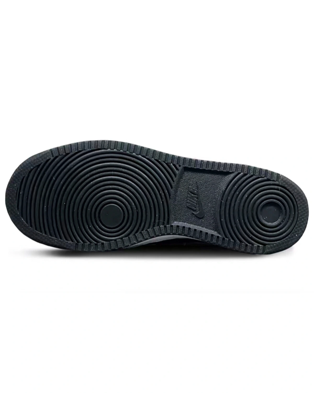 Nike Court Vision 1 мужские кроссовки голубые с золотым принтом картинка