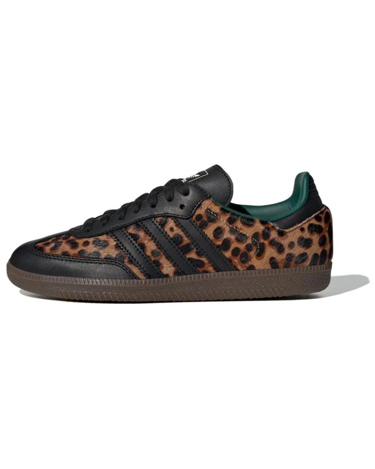 Adidas Originals SAMBA OG “Leopard Print” кроссовки износостойкие коричнево-черные картинка