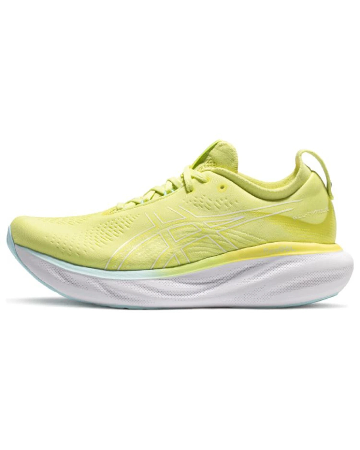 Asics GEL-Nimbus 25 мужские кроссовки для бега с амортизацией и износостойкостью желтые картинка