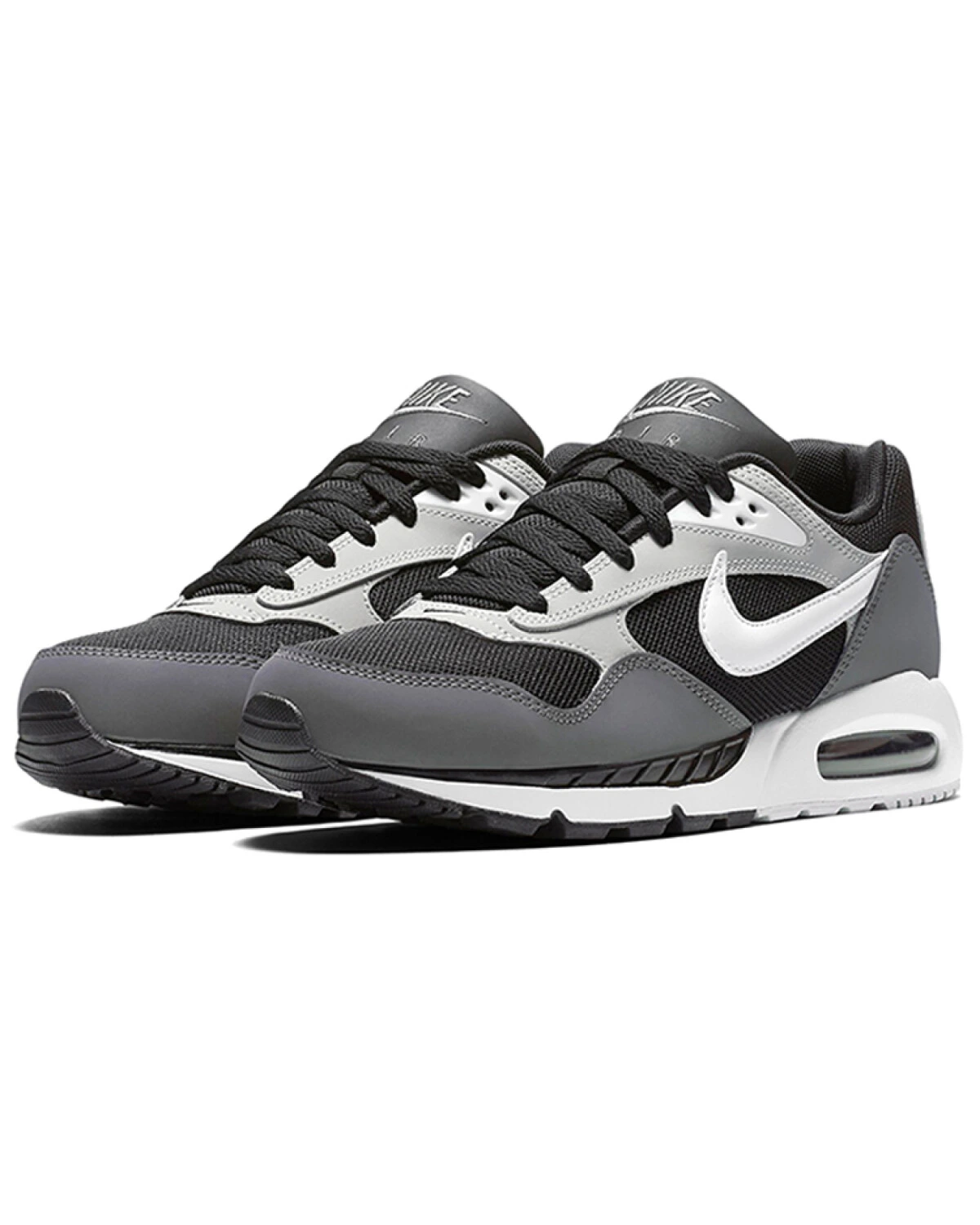 Nike Air Max Correlate unisex кроссовки серо-черные с белым логотипом картинка