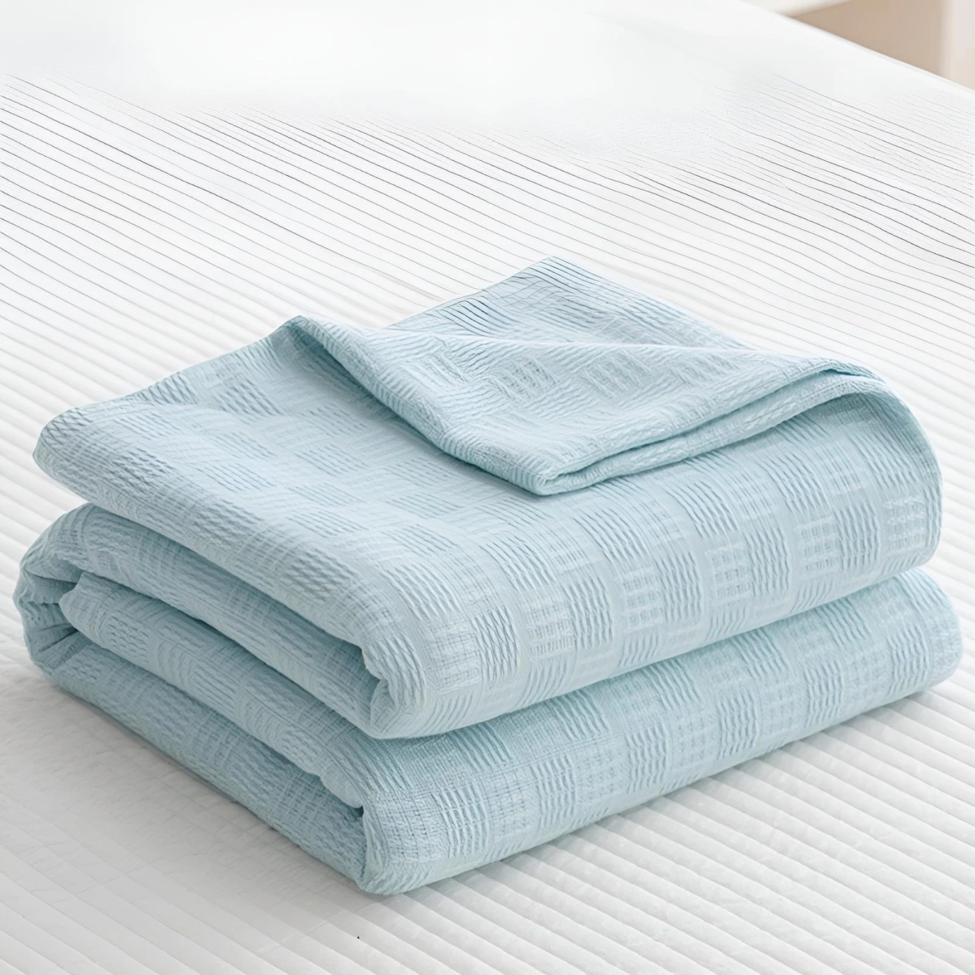 Тонкое одеяло из чистого хлопка картинка