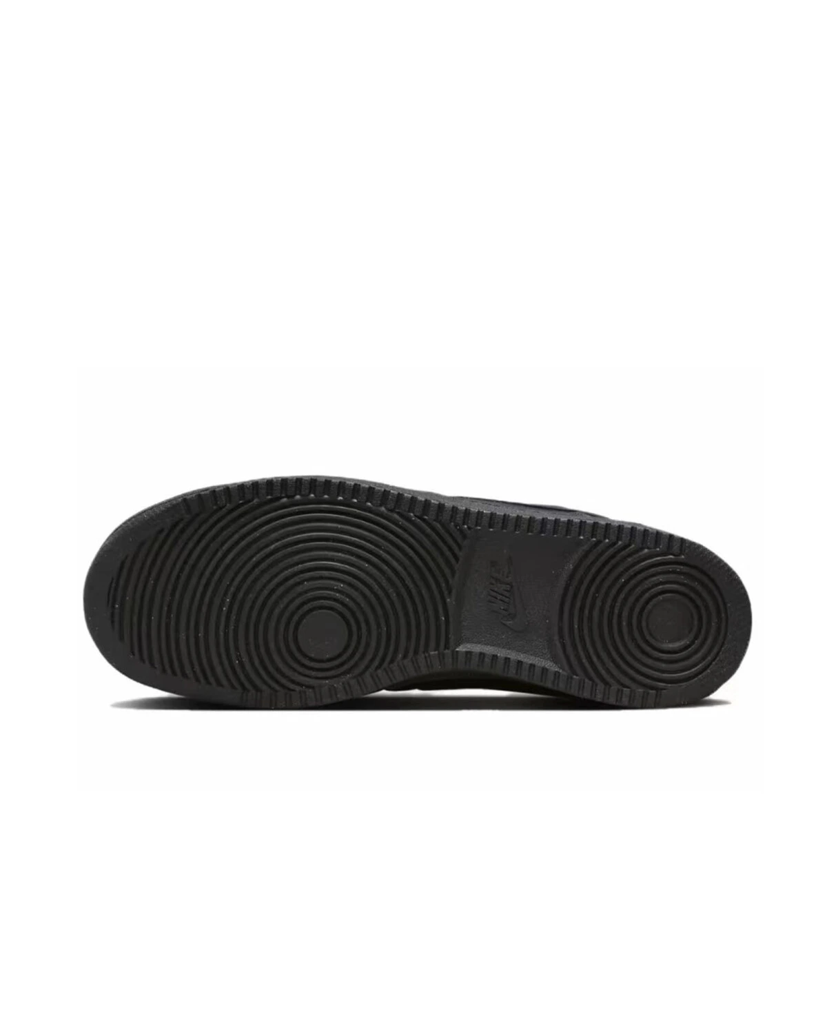 Nike Court Vision Low унисекс кроссовки черно-белые с серым картинка