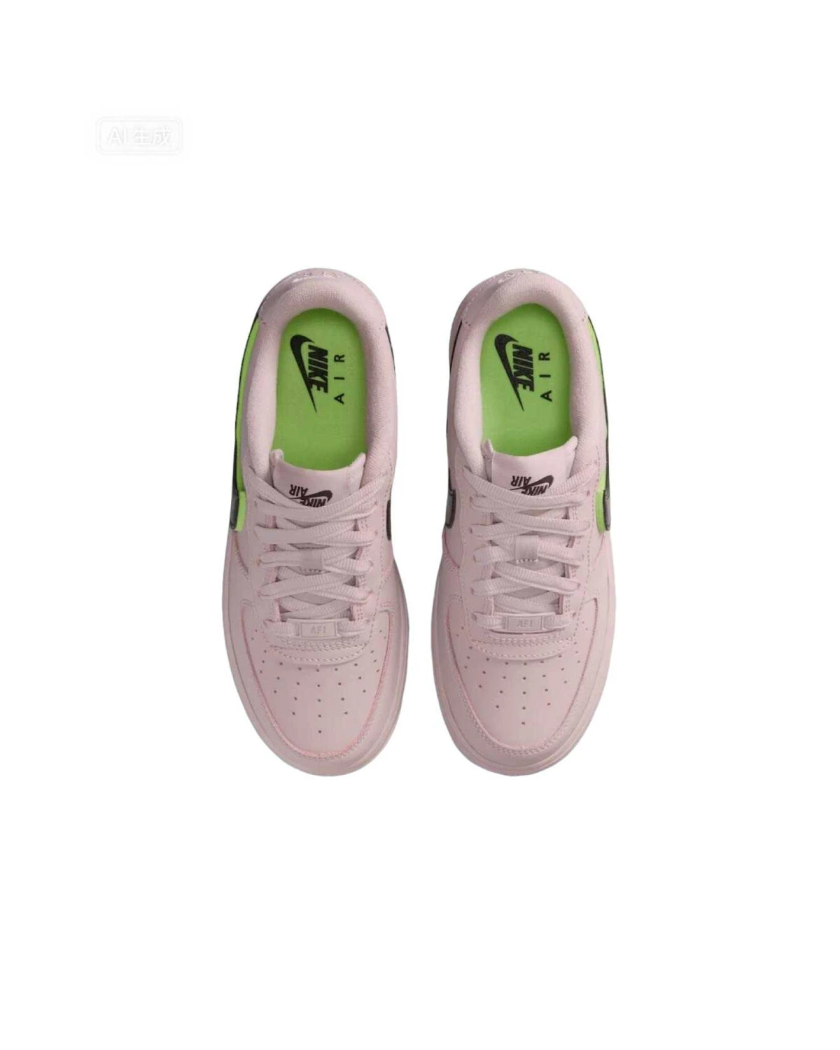 Nike Air Force 1 Lv8 детские кеды розовые комфортные картинка