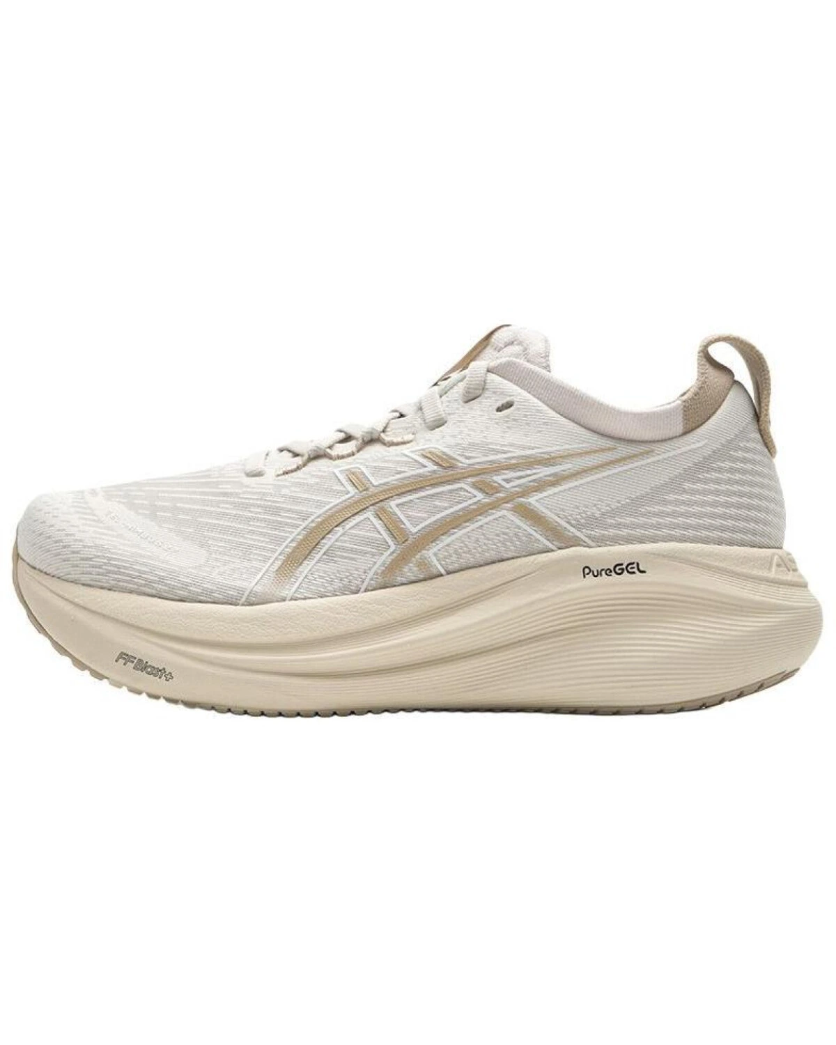 Asics GEL-NIMBUS 27 женские спортивные кроссовки коричнево-серые картинка