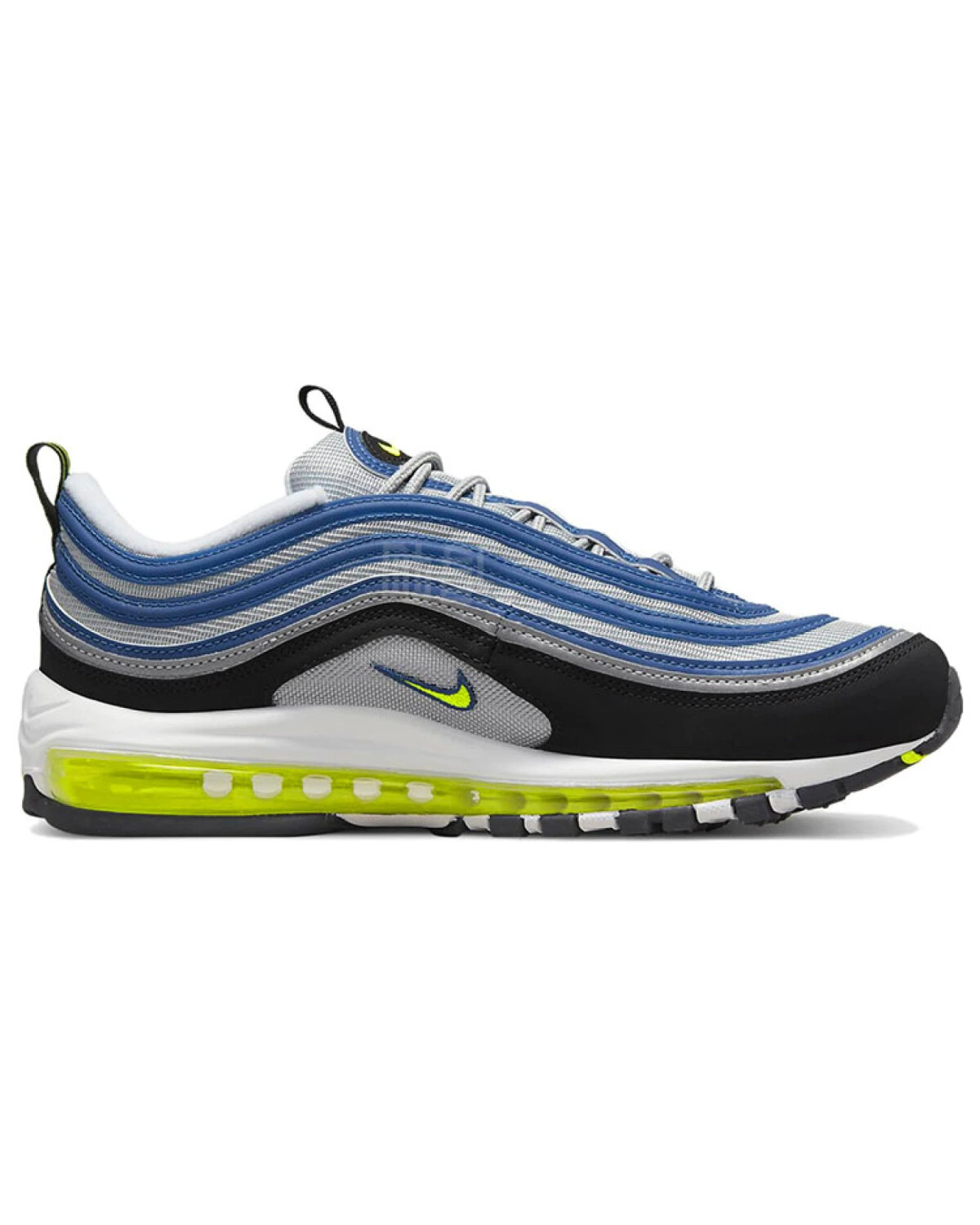 Nike Air Max 97 мужские тренировочные кроссовки из ткани и кожи картинка