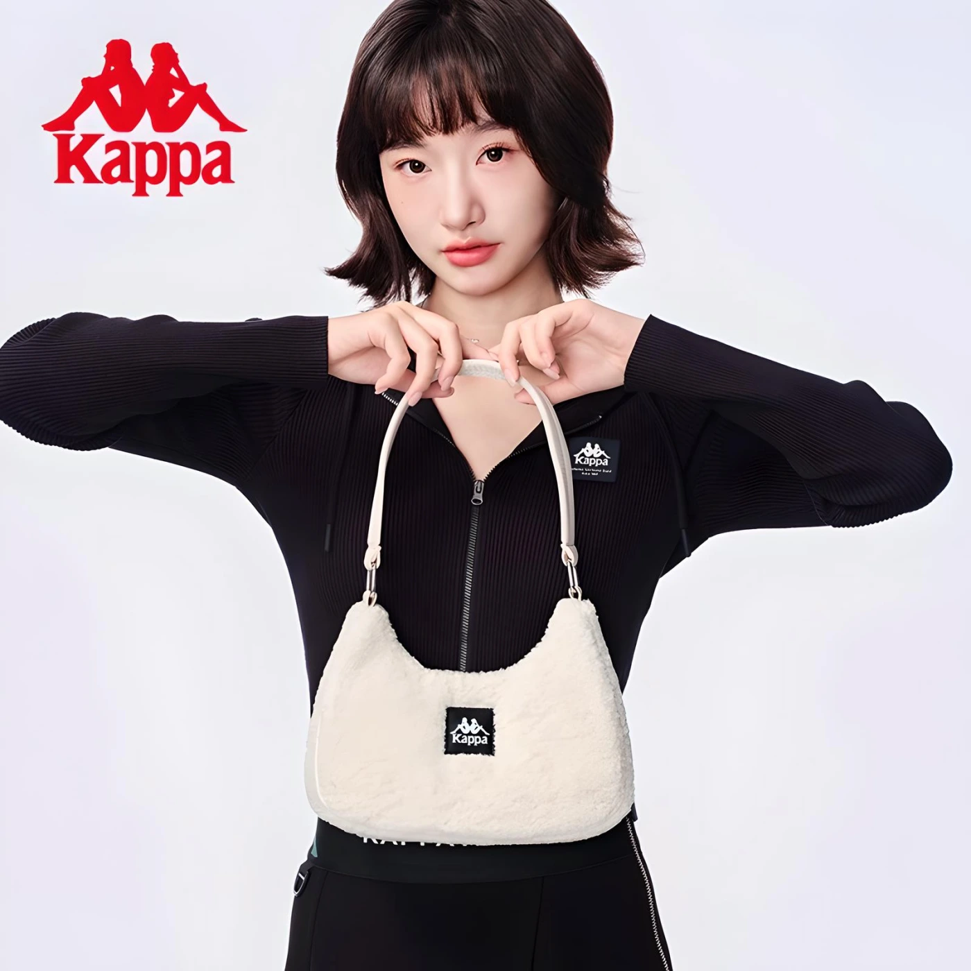 Стильная плюшевая сумка картинка