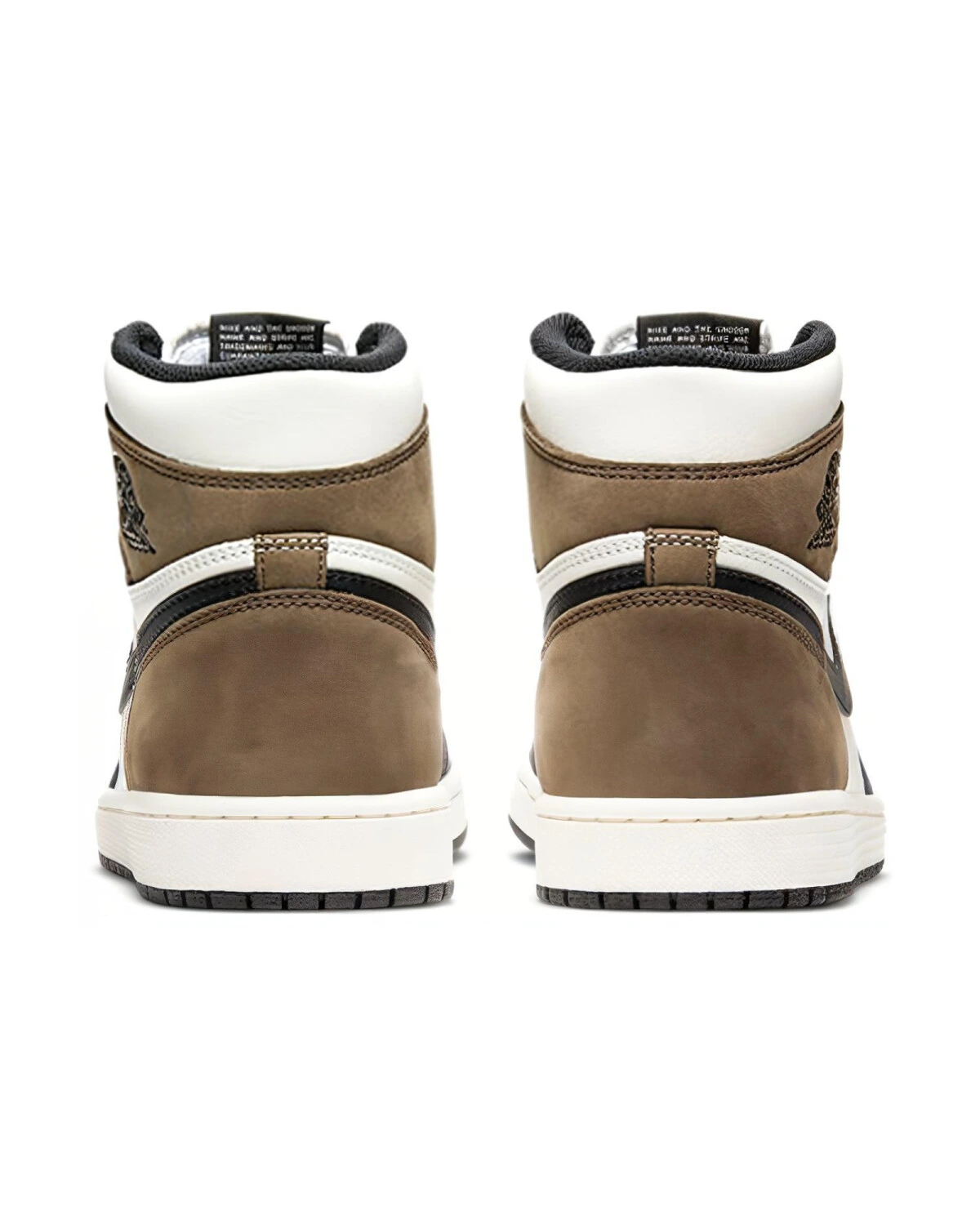 Jordan Air Jordan 1 Retro High OG "Dark Mocha" unisex высокие кроссовки черно-коричневые картинка
