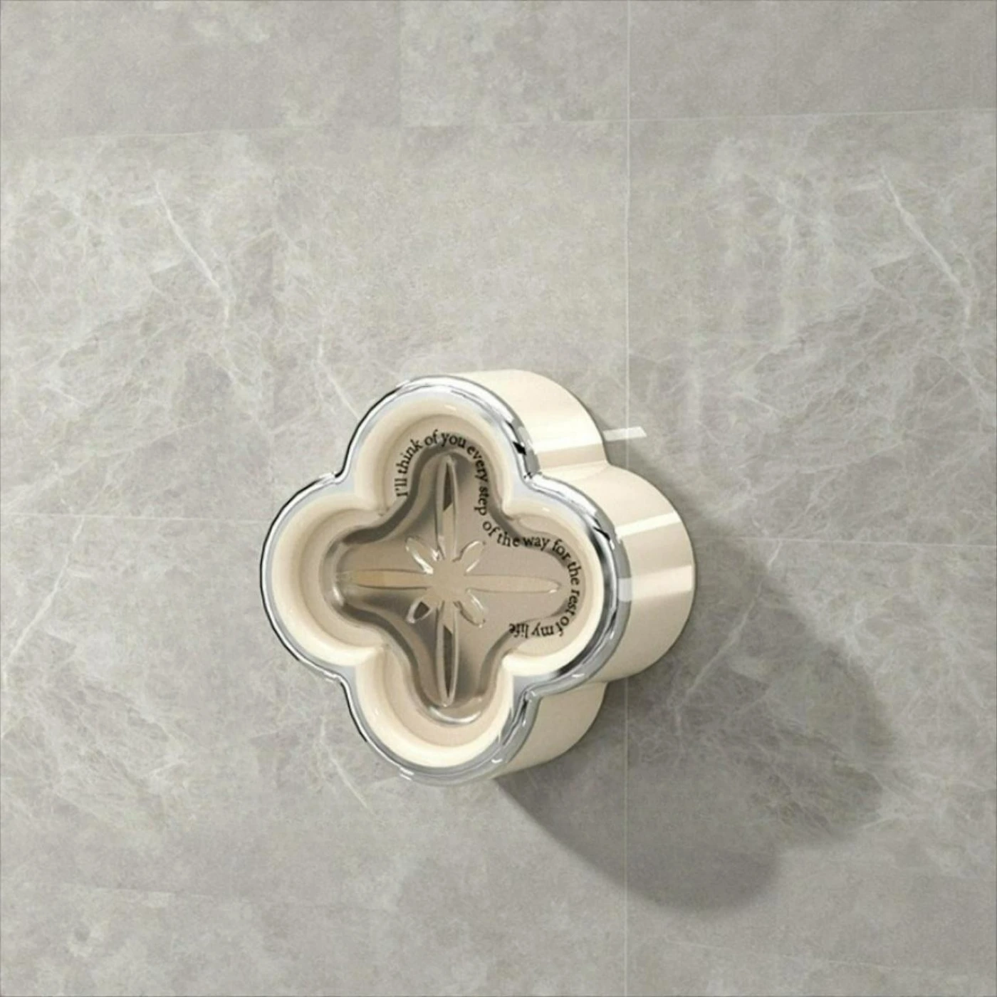 Крепление для хранения полотенец бежевое картинка