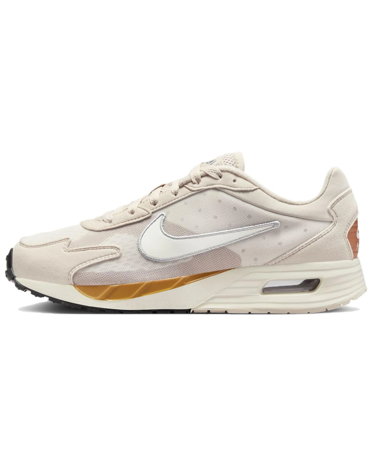 Nike Air Max Solo женские повседневные кроссовки комфортные воздухопроницаемые бежевые картинка