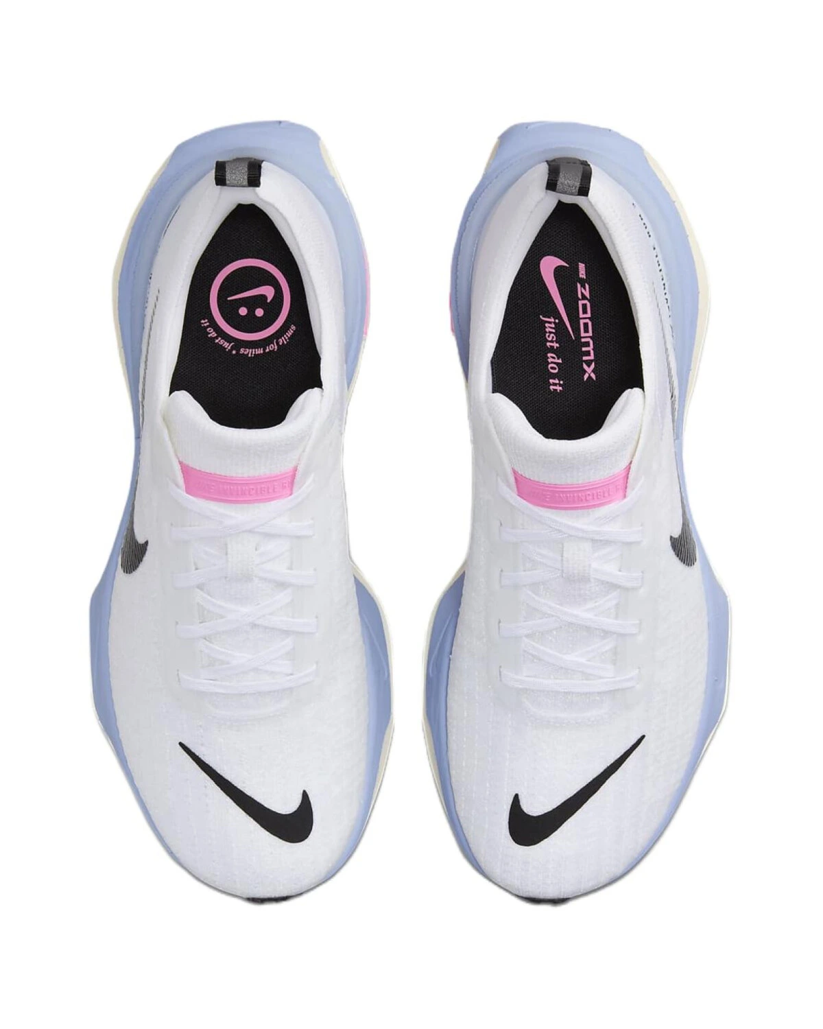 Nike Invincible 3 Flyknit 3 unisex кроссовки белые дышащие с амортизацией картинка