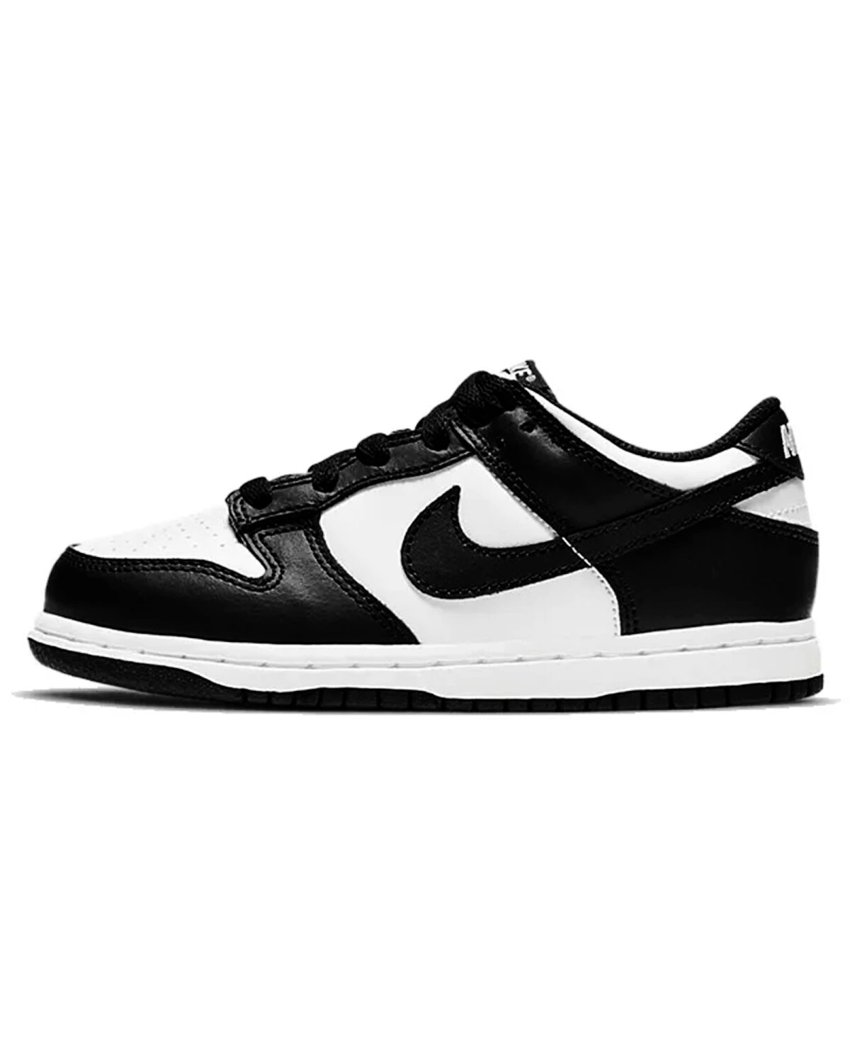 Nike Dunk White/Black детские кеды синтетические бирюзовые картинка