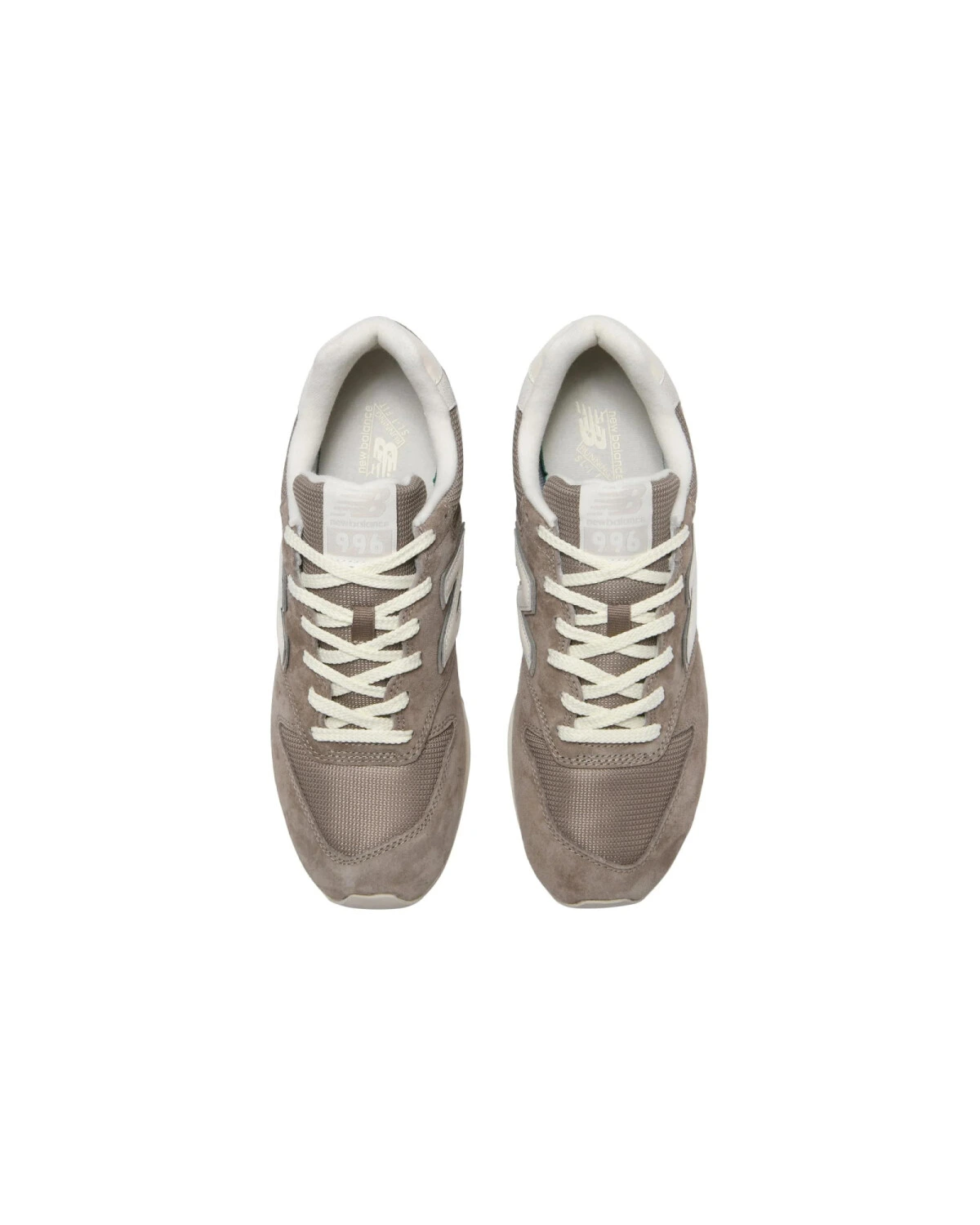New Balance 996 унисекс кроссовки коричневые повседневные картинка