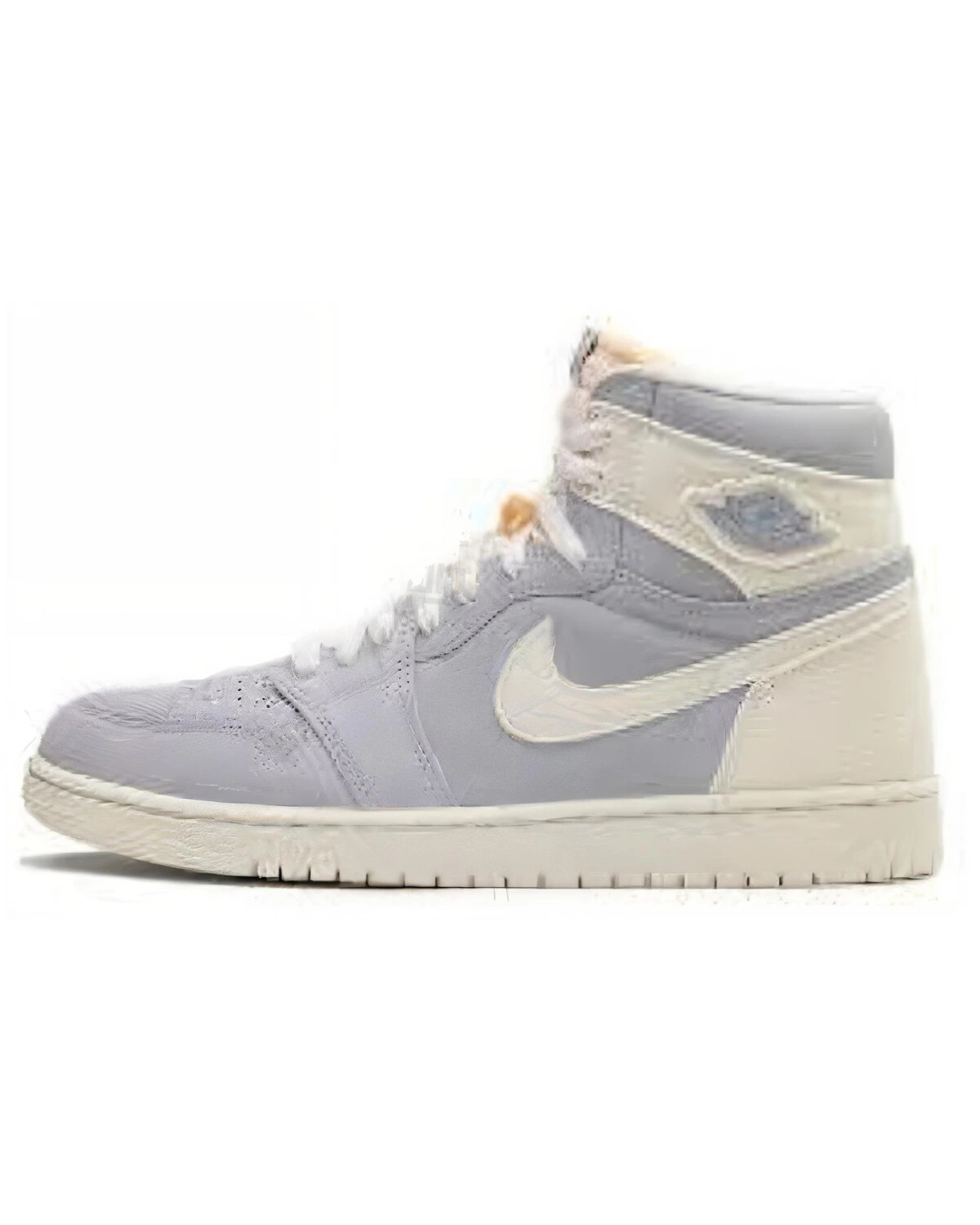 Jordan Air Jordan 1 мужские и женские баскетбольные кроссовки высокие серые картинка