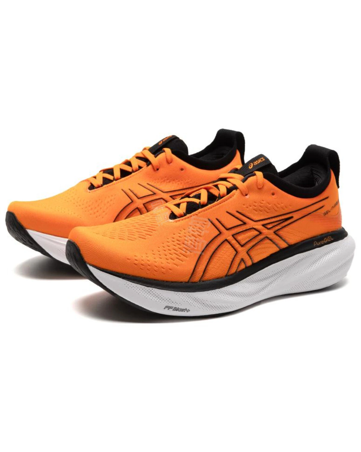 Asics GEL-Nimbus 25 мужские кроссовки для марафона оранжевые картинка