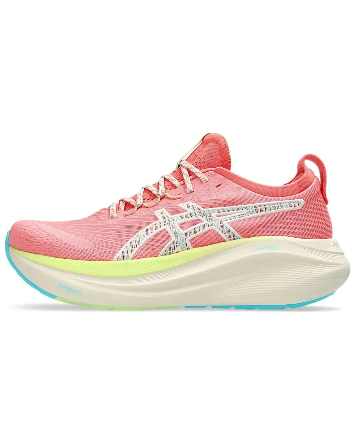 Asics GEL-NIMBUS 27 TR женские кроссовки для бега розовые сетчатые картинка