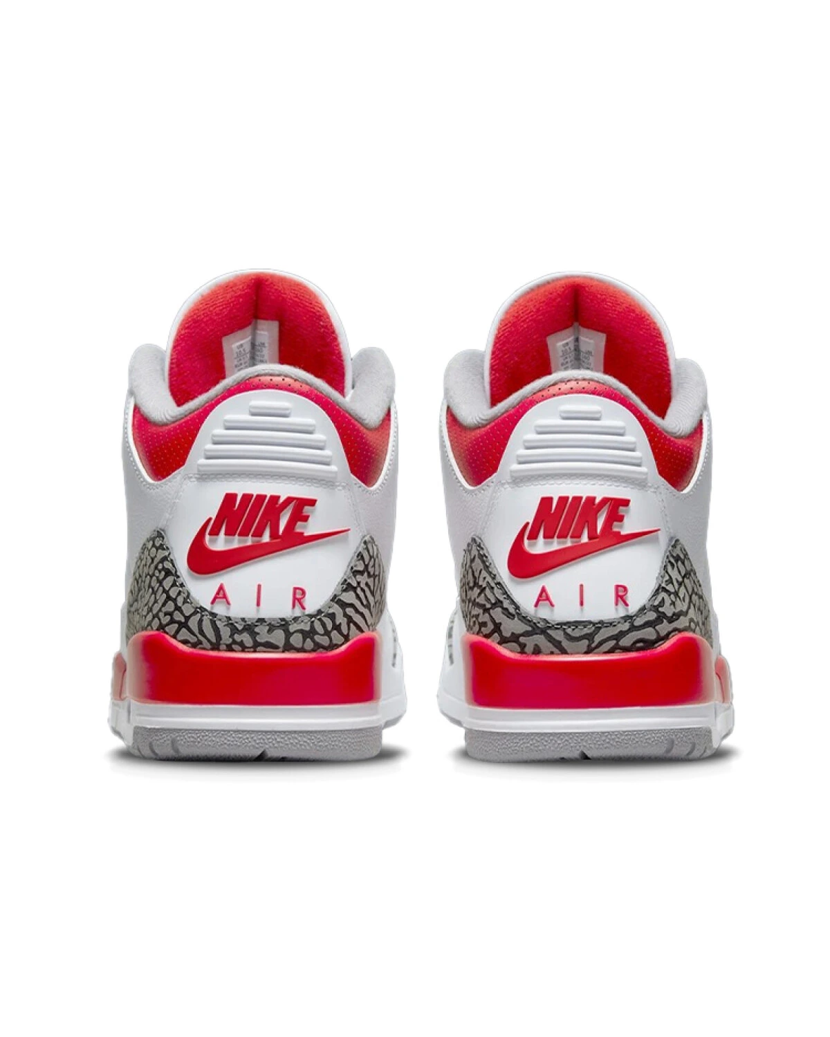 Jordan Air Jordan 3 Retro 'Fire Red' кроссовки баскетбольные ретро красно-белые картинка