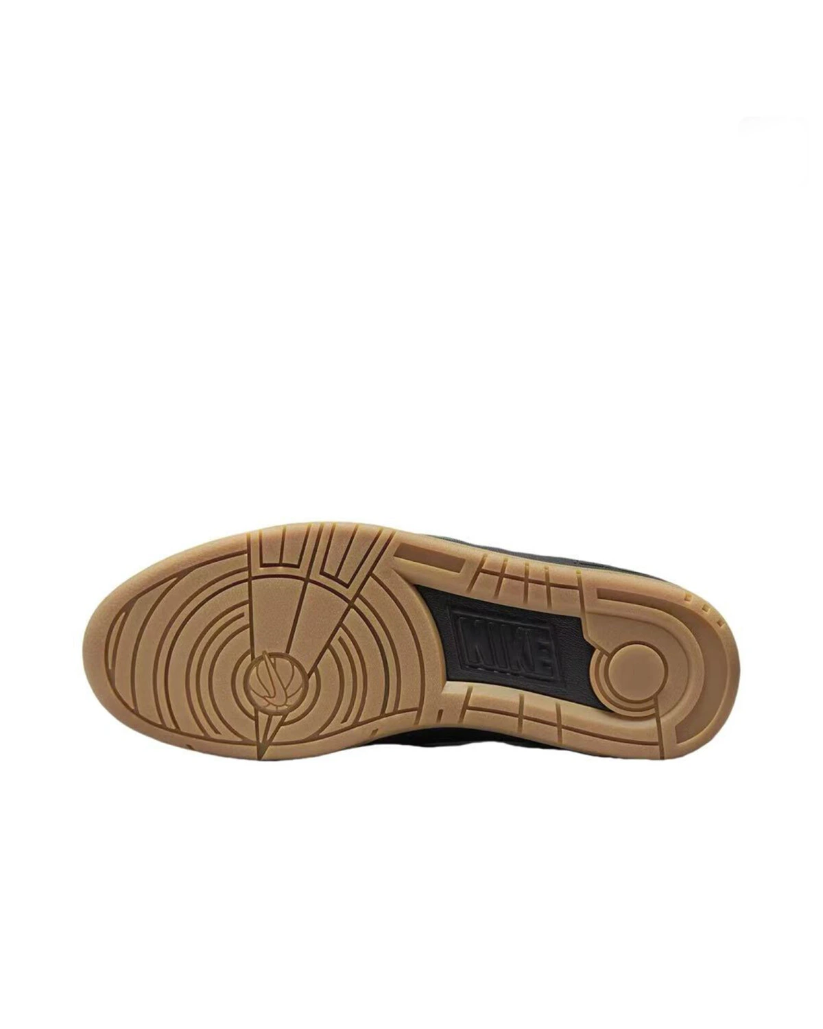 Nike Full Force мужские кроссовки серо-коричневые износостойкие картинка