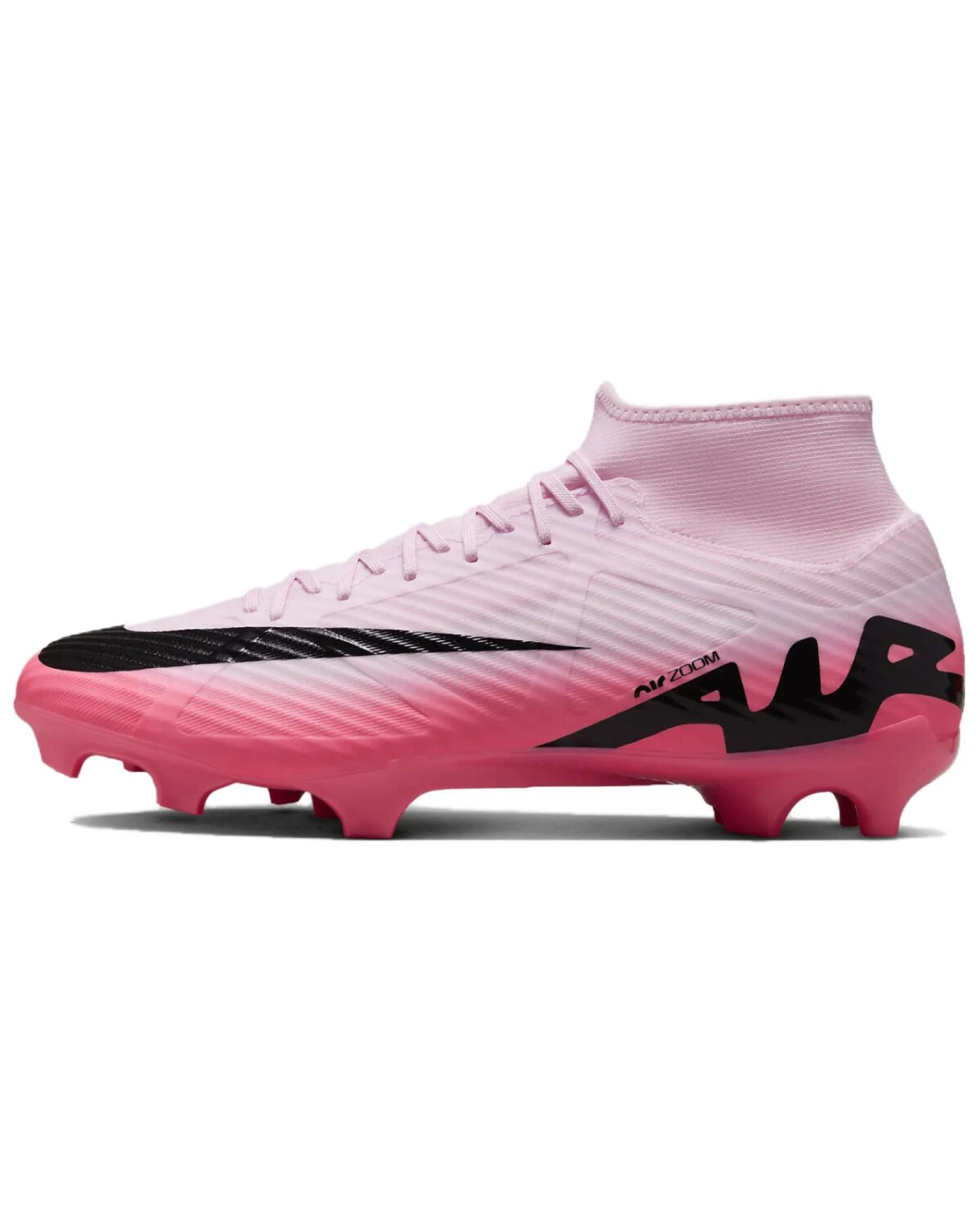 Nike Zoom Superfly 9 унисекс спортивные кроссовки высокие розово-черные картинка